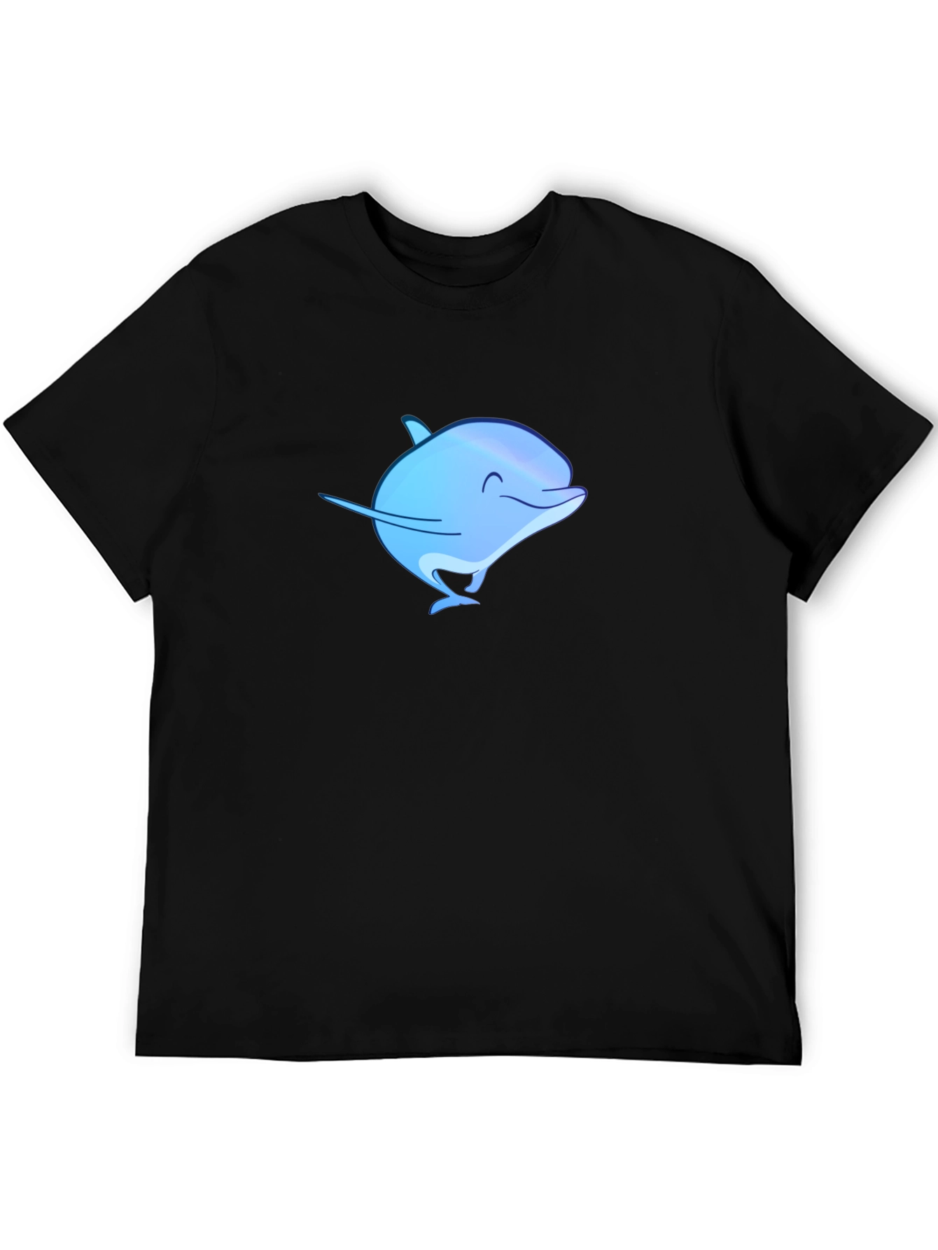 Blue Dolphin Graphic T-Shirt - Casual Comfort