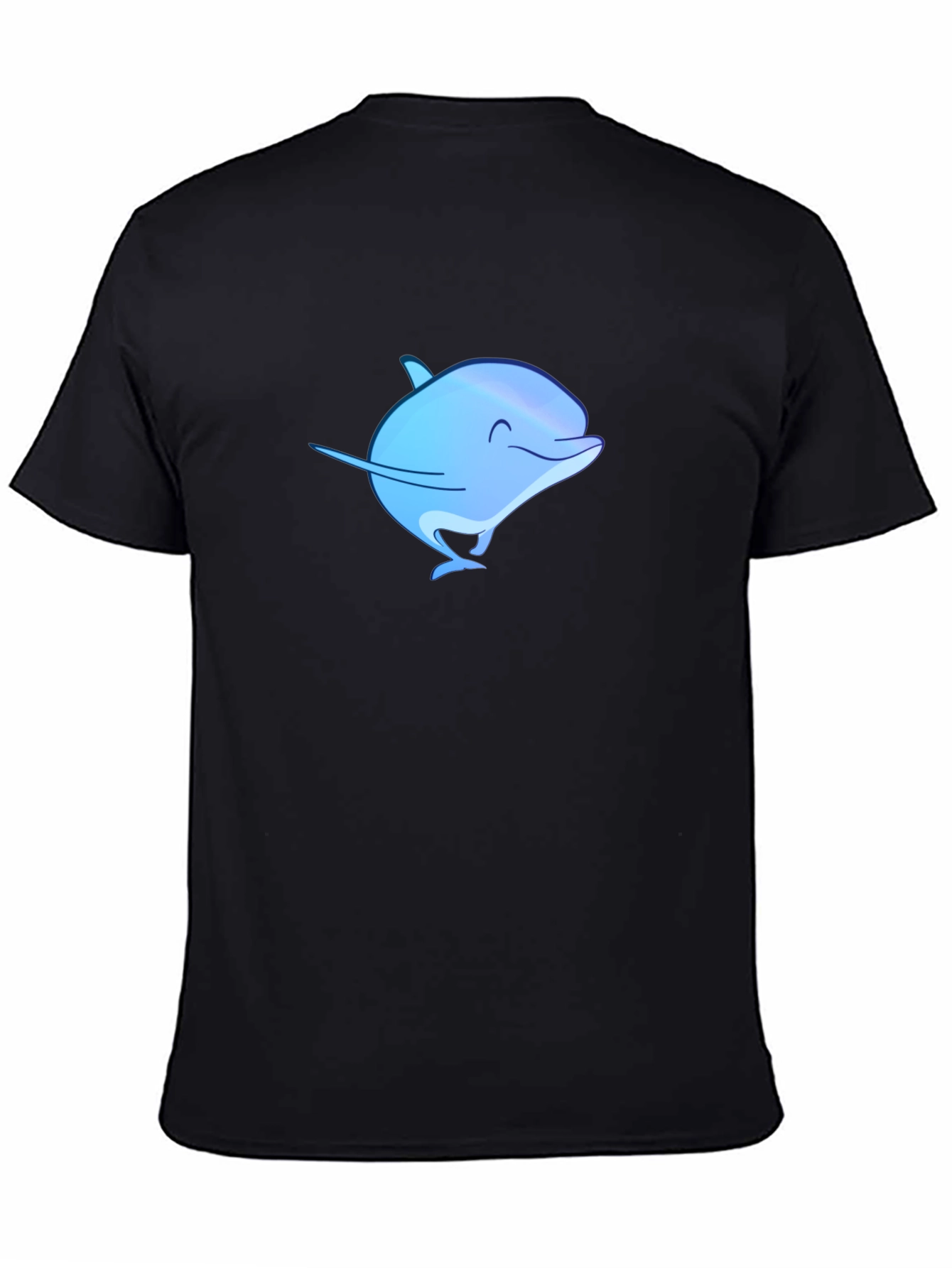 Blue Dolphin Graphic T-Shirt - Casual Comfort