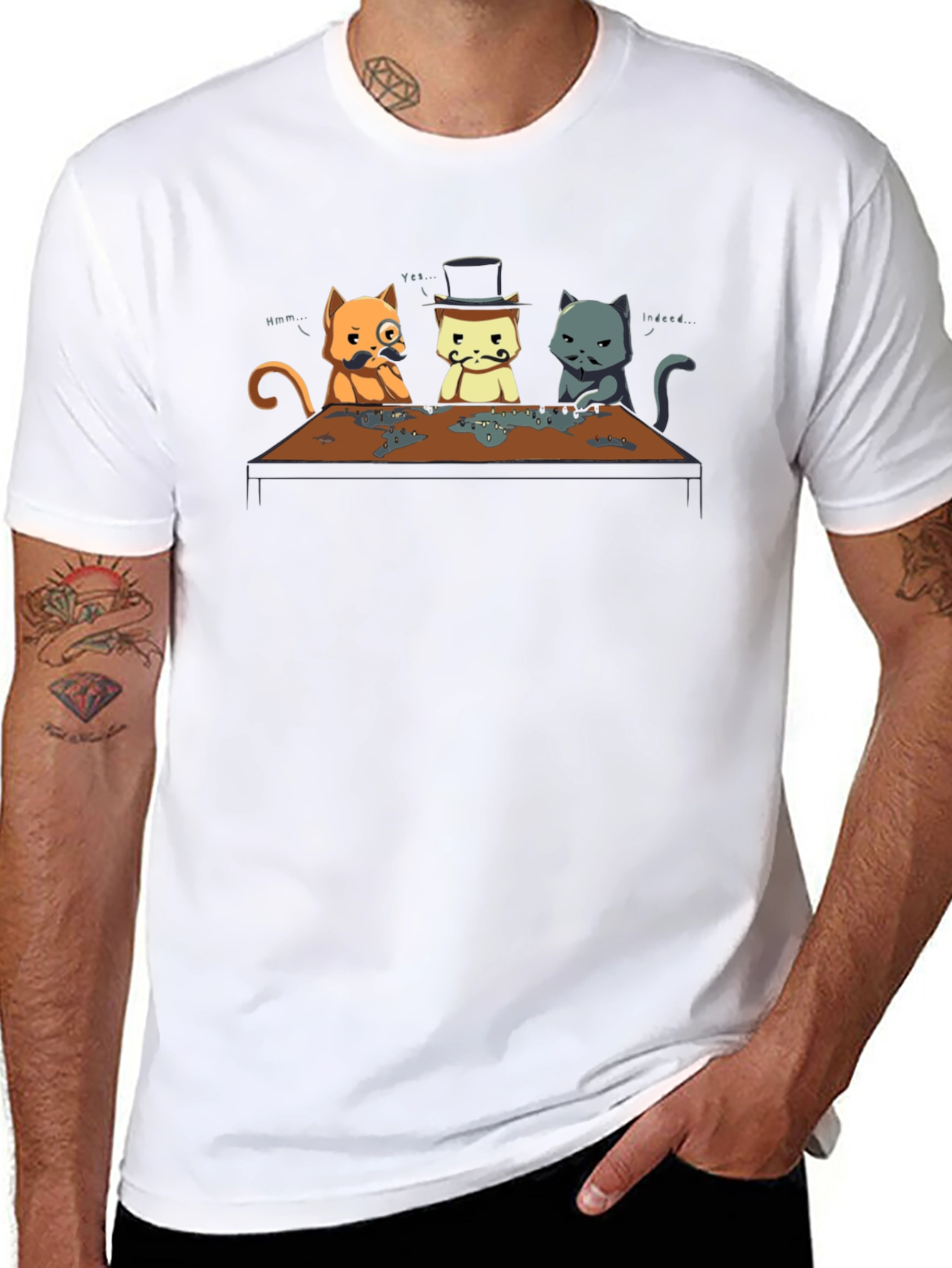 Sophisticated Feline Strategy T-Shirt