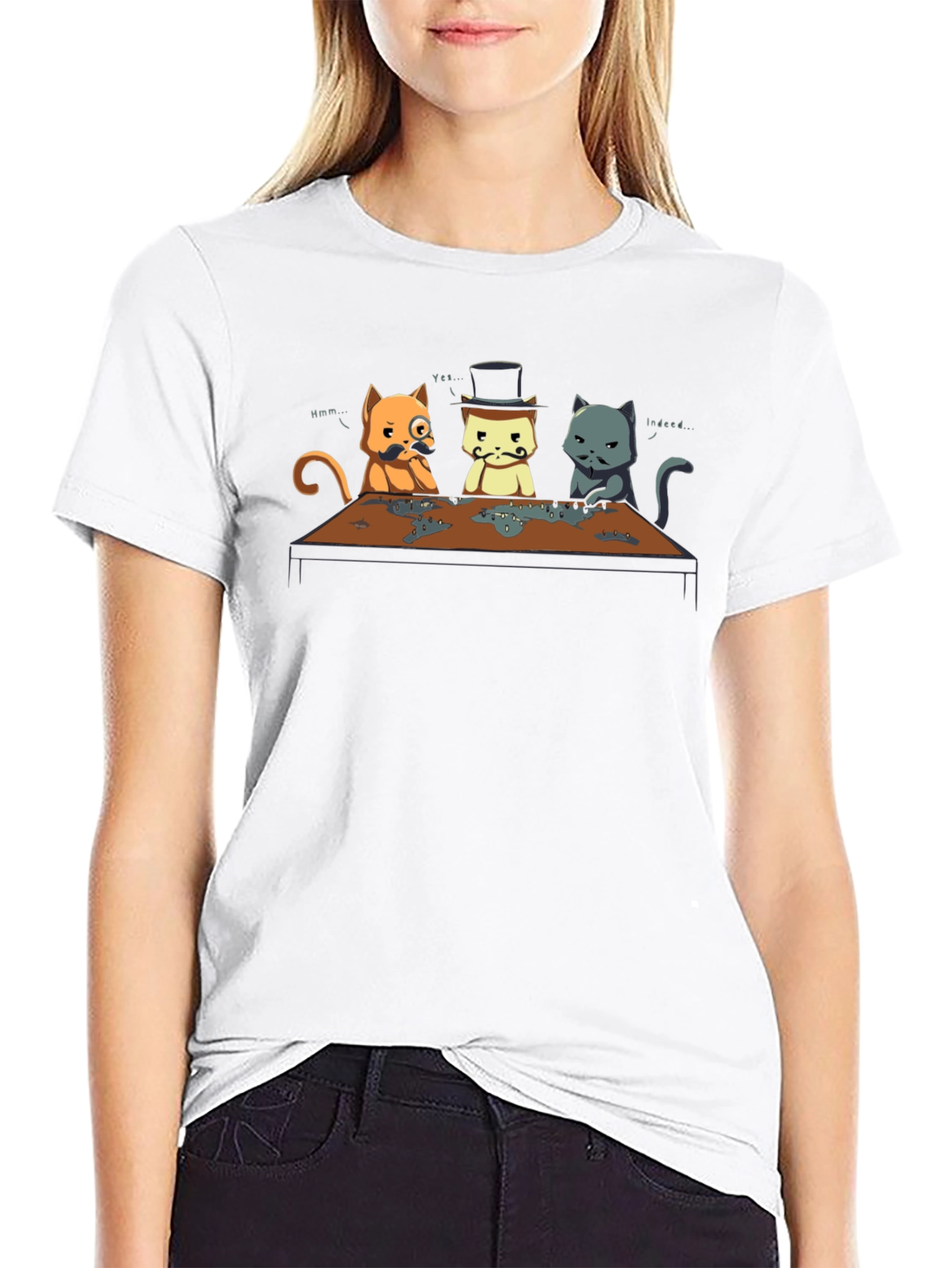 Sophisticated Feline Strategy T-Shirt