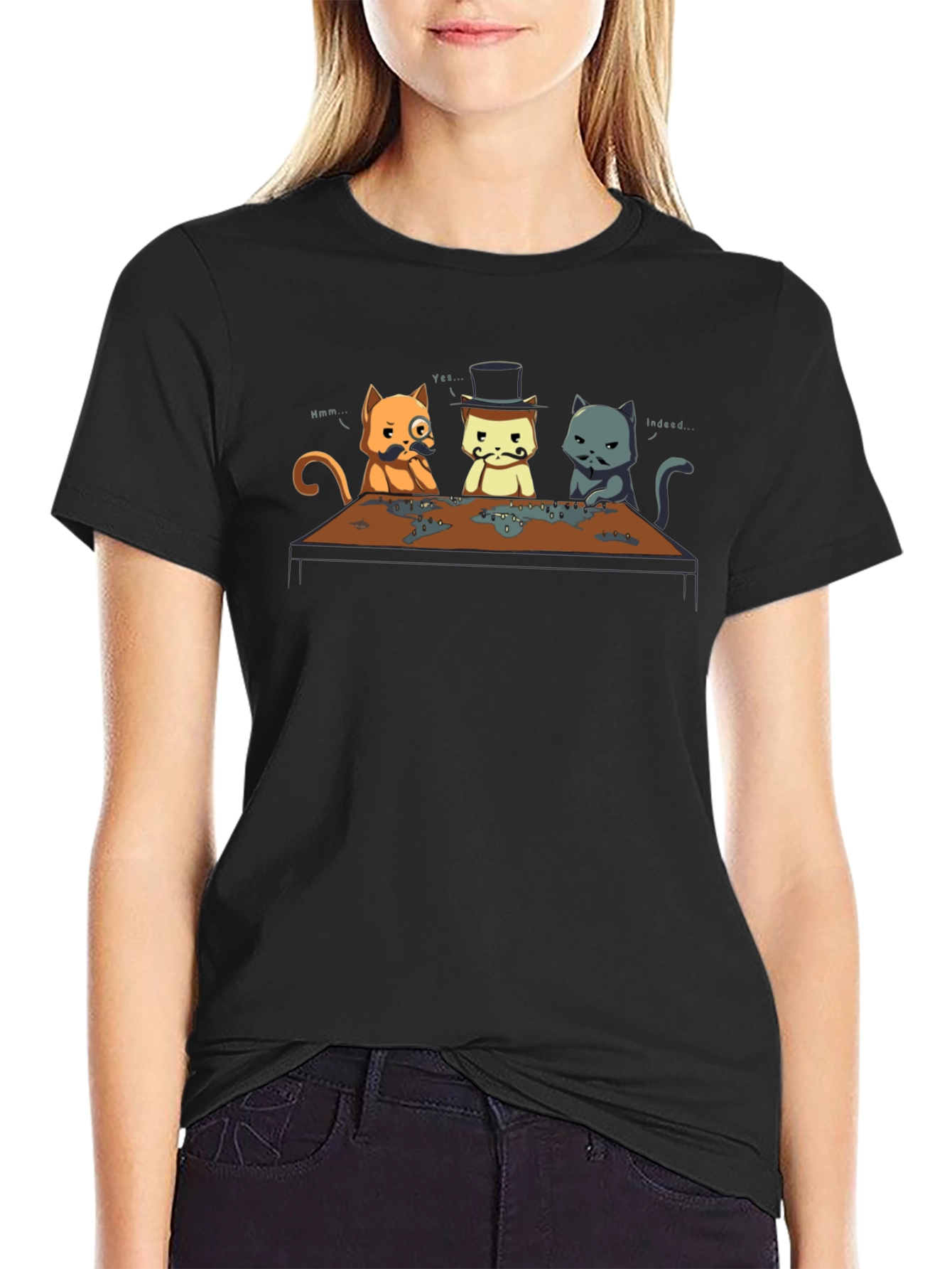 Sophisticated Feline Strategy T-Shirt