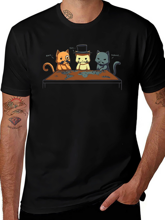 Sophisticated Feline Strategy T-Shirt