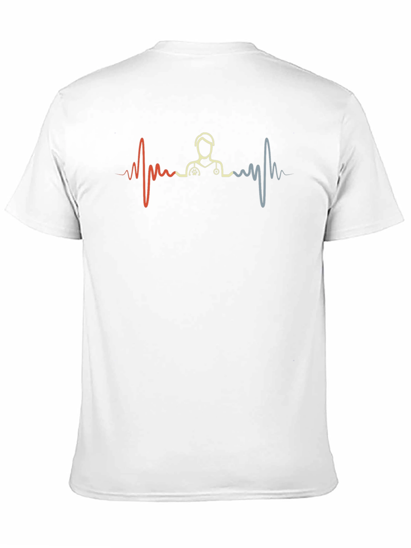 Vet Tech Heartbeat T-Shirt - Animal Lover Tee