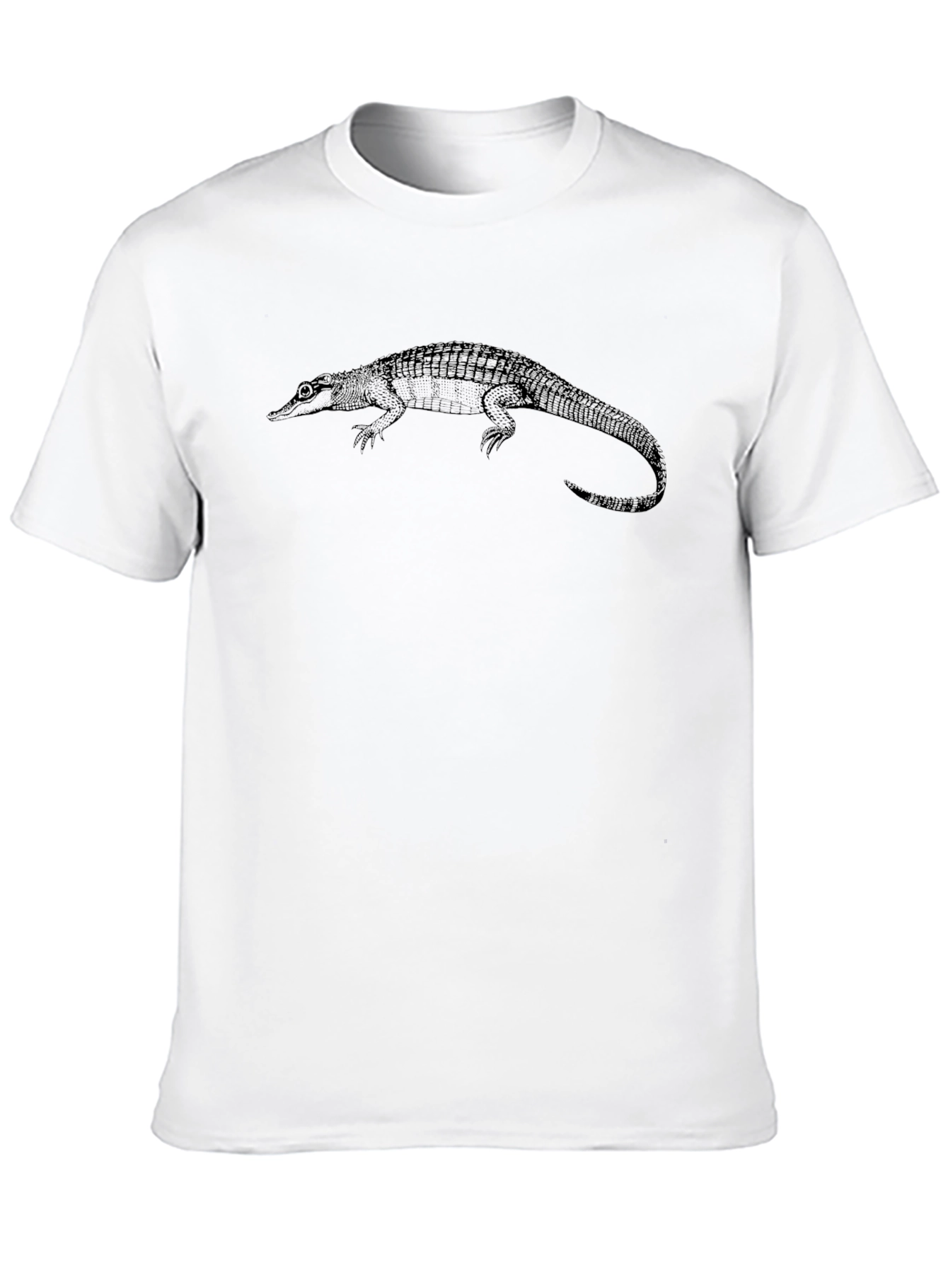 Black Crocodile Graphic Tee