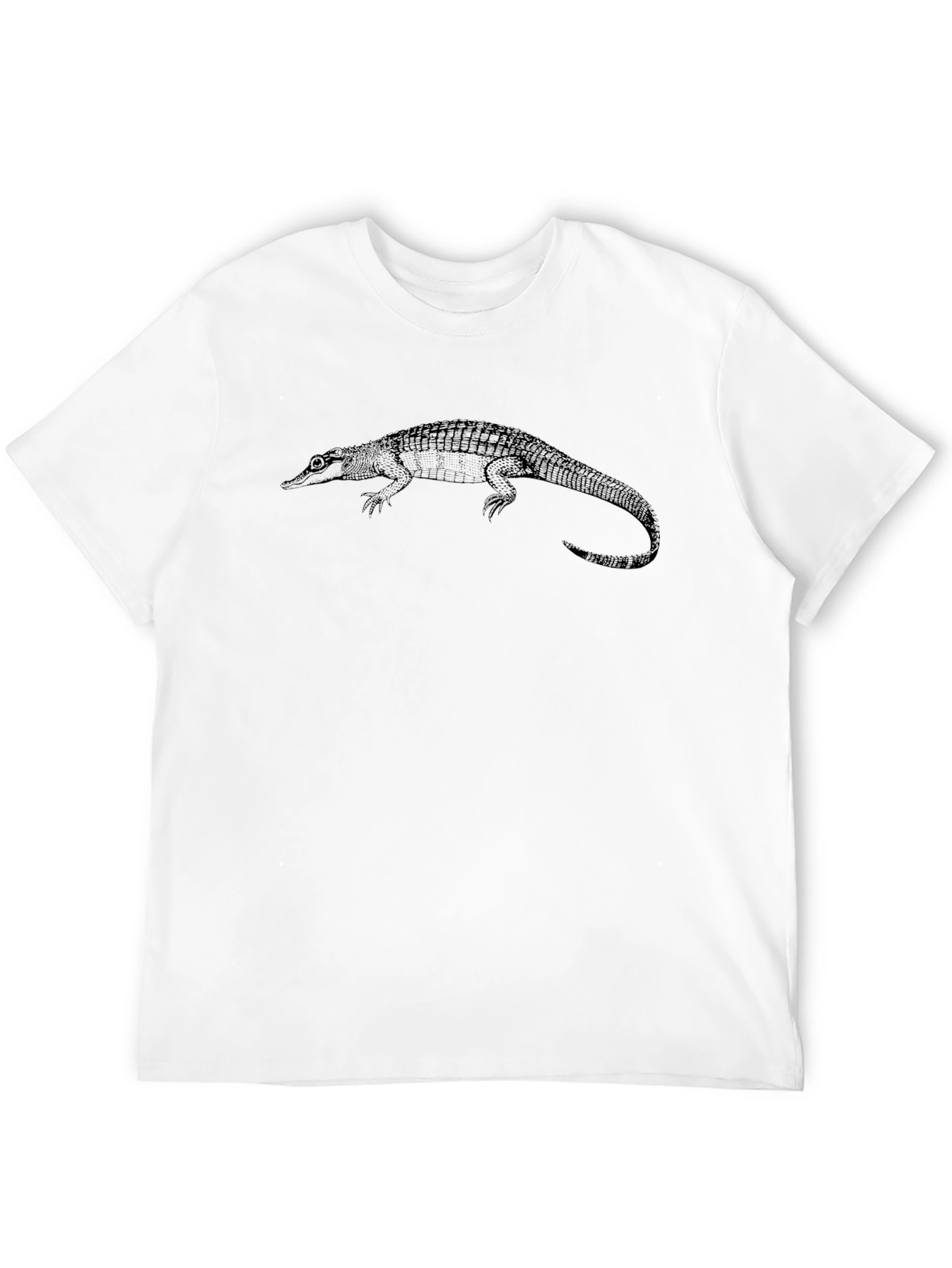Black Crocodile Graphic Tee
