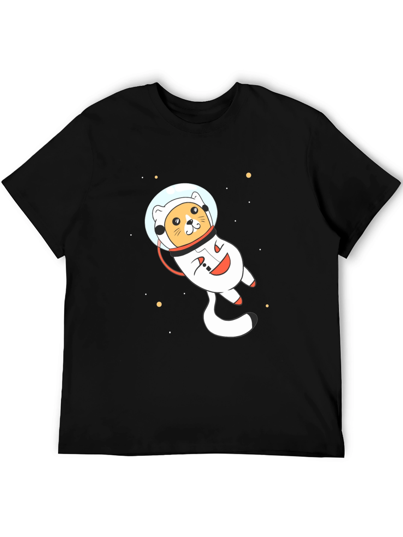 Astronaut Cat T-Shirt - Space Adventure Tee
