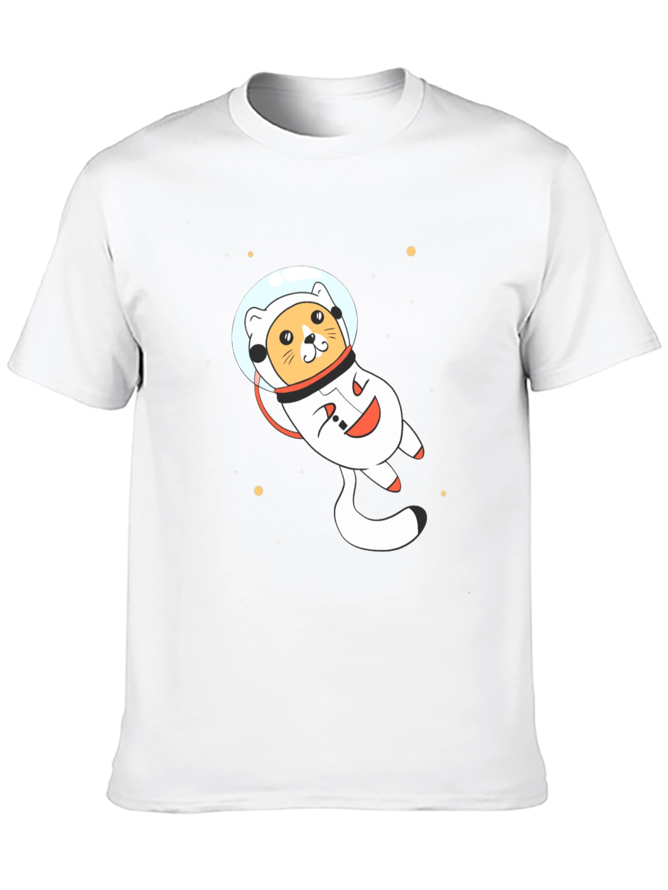 Astronaut Cat T-Shirt - Space Adventure Tee