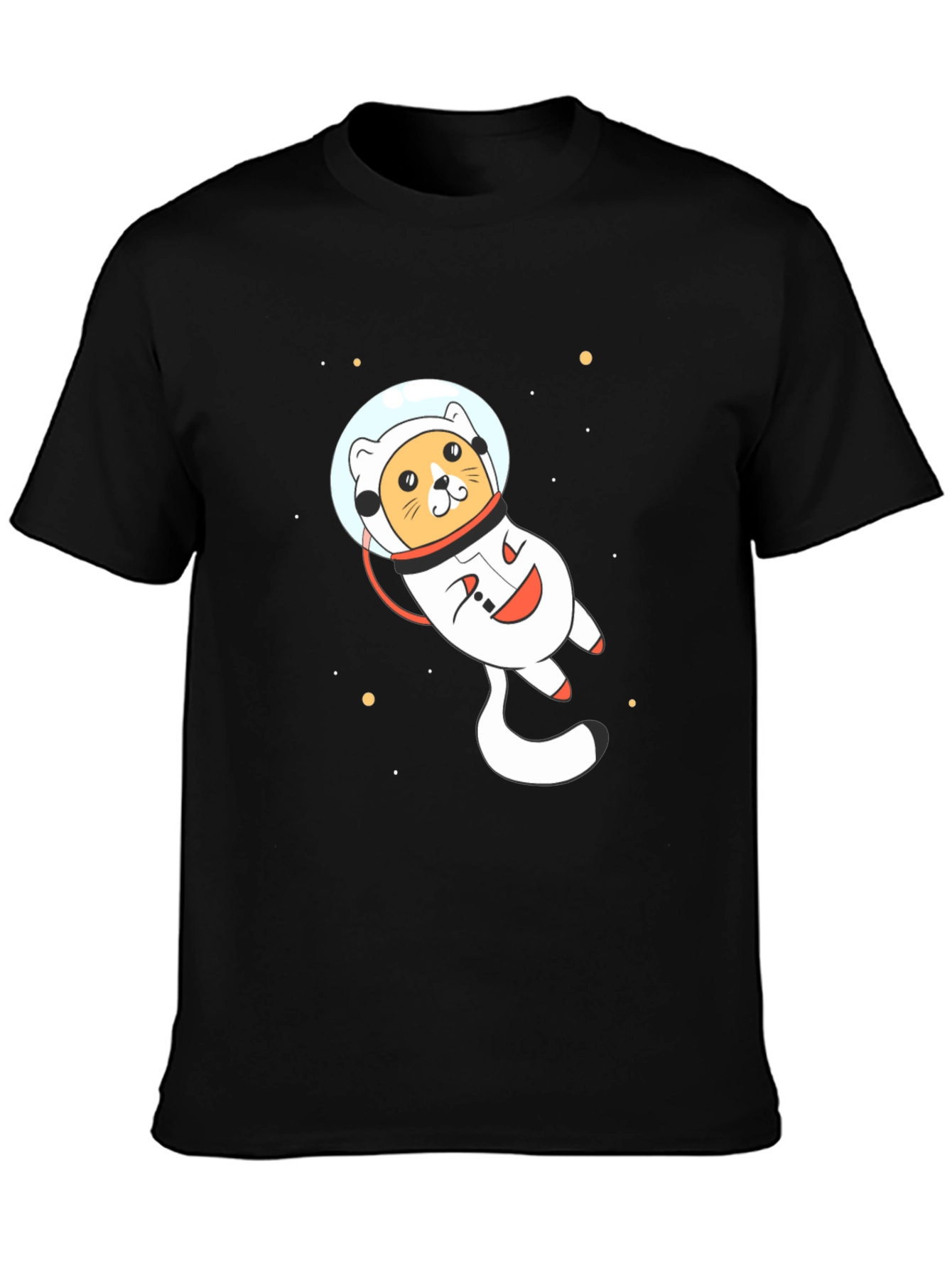 Astronaut Cat T-Shirt - Space Adventure Tee