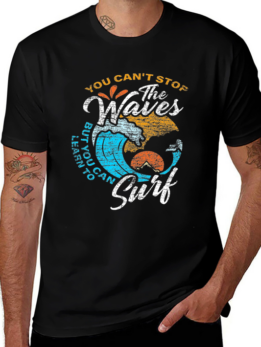 Waves Surf Graphic T-Shirt