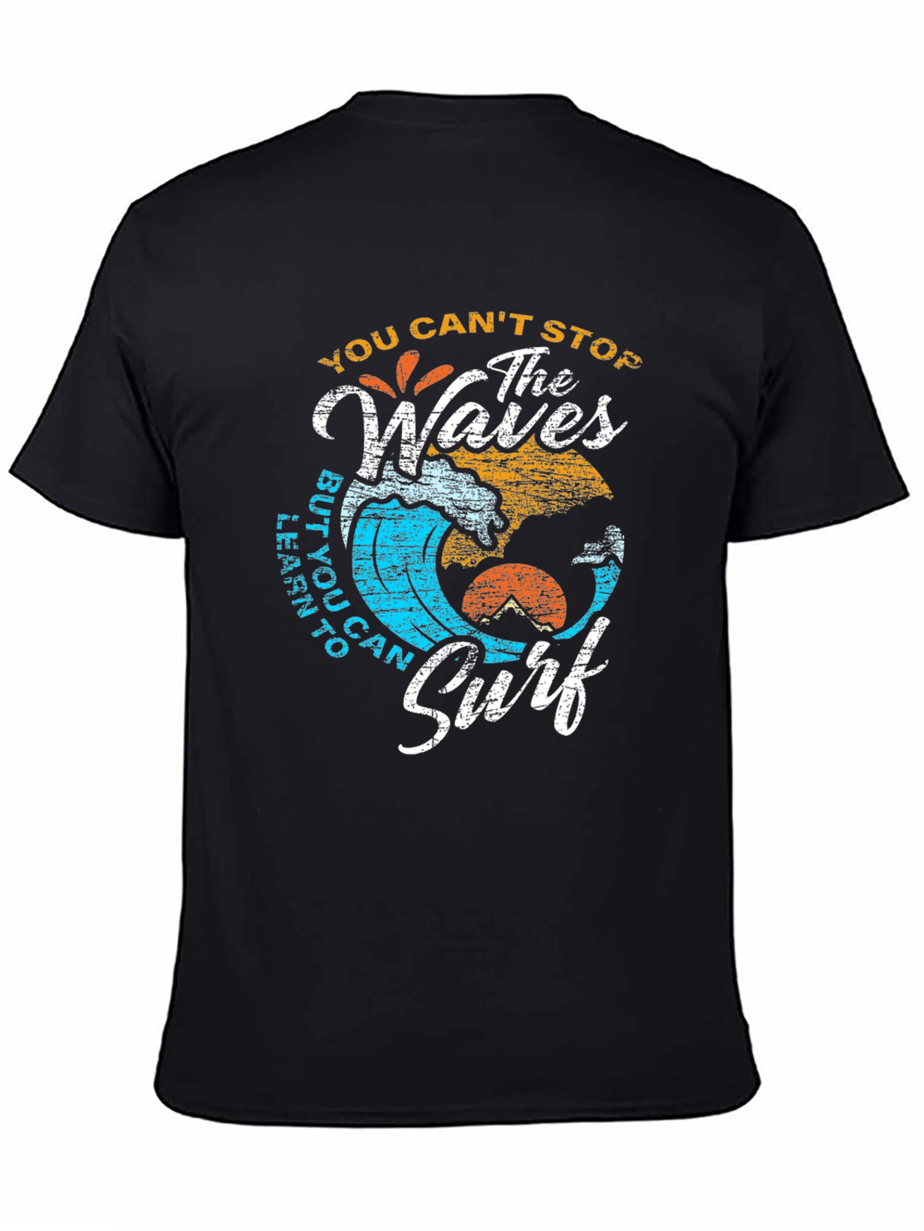 Waves Surf Graphic T-Shirt