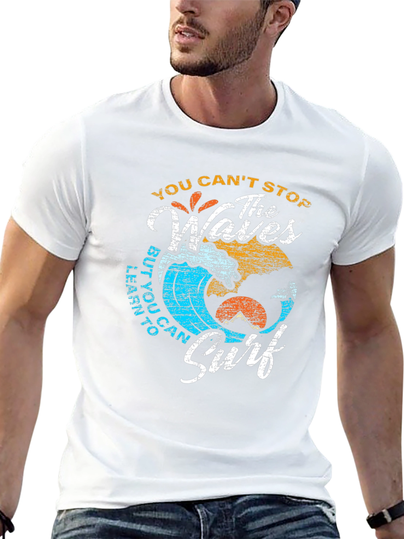 Waves Surf Graphic T-Shirt