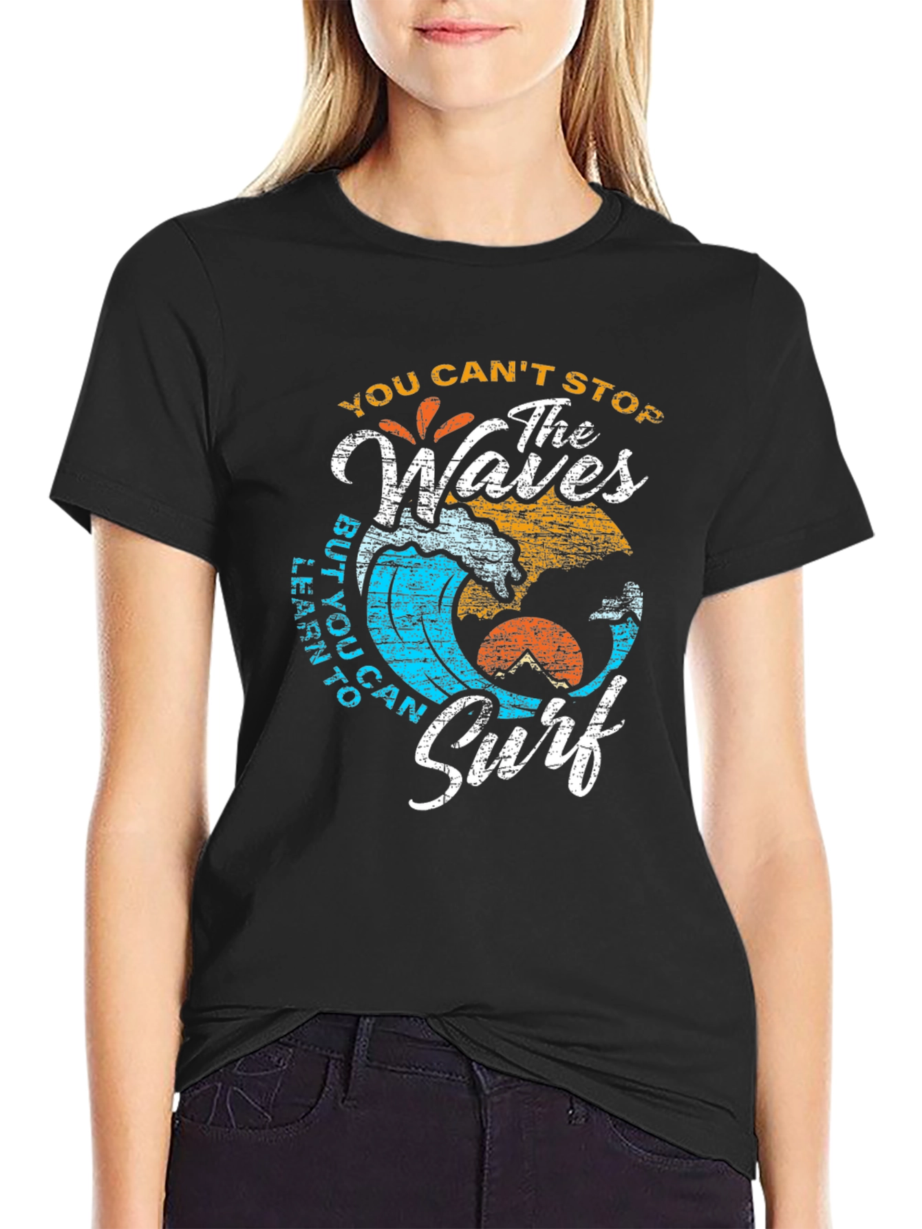 Waves Surf Graphic T-Shirt