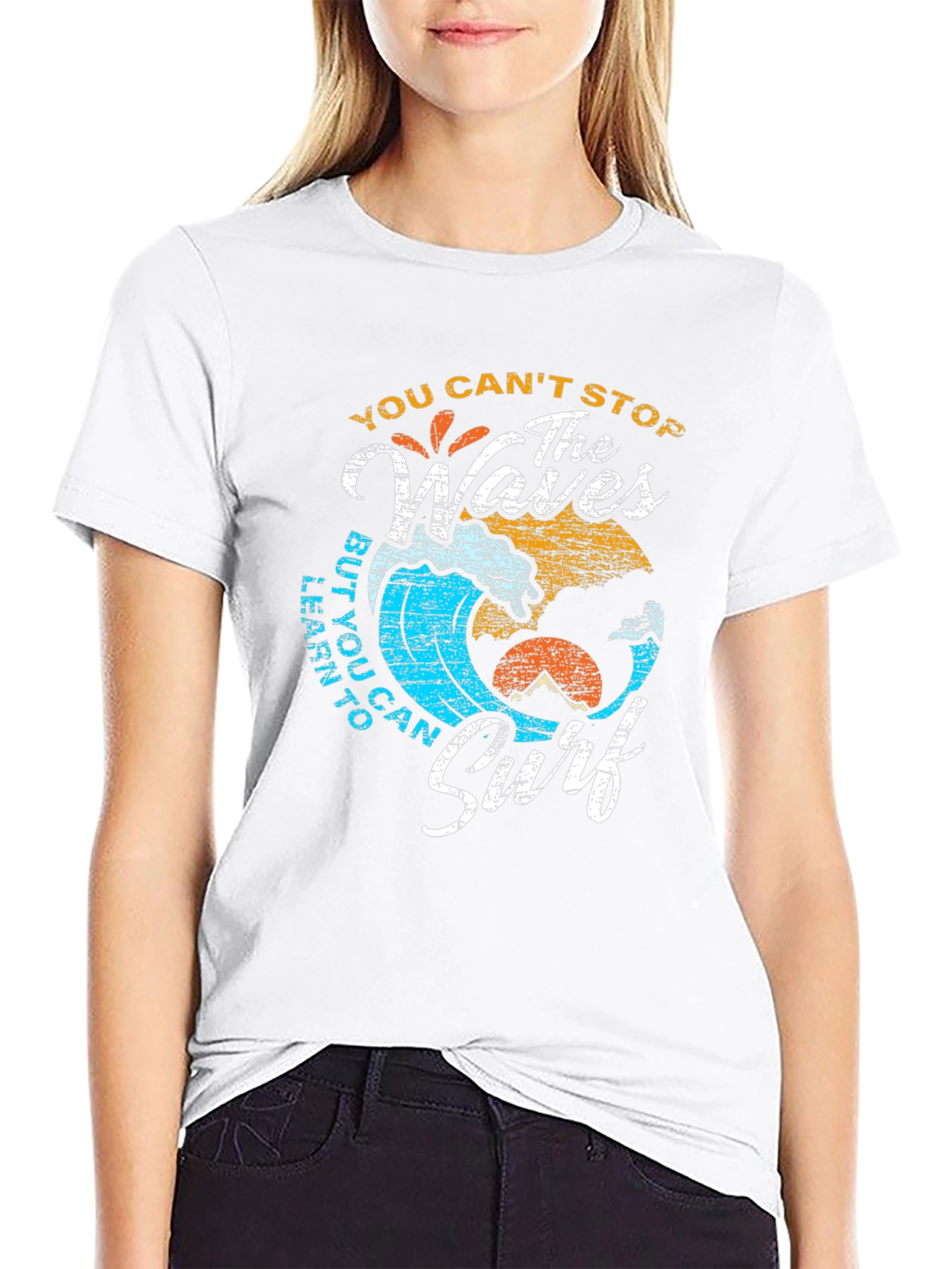 Waves Surf Graphic T-Shirt