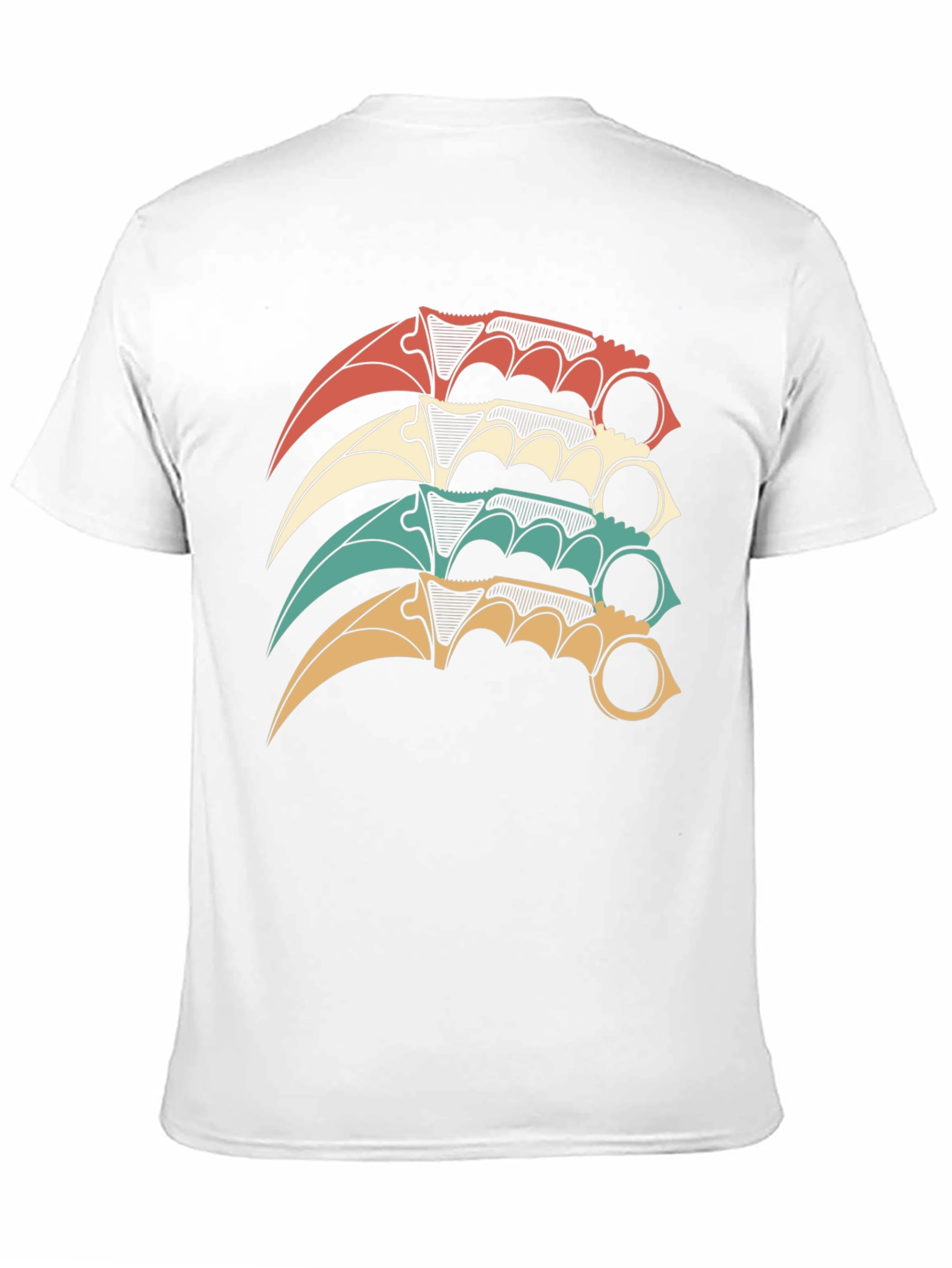 Karambit Stack Graphic T-Shirt - Black