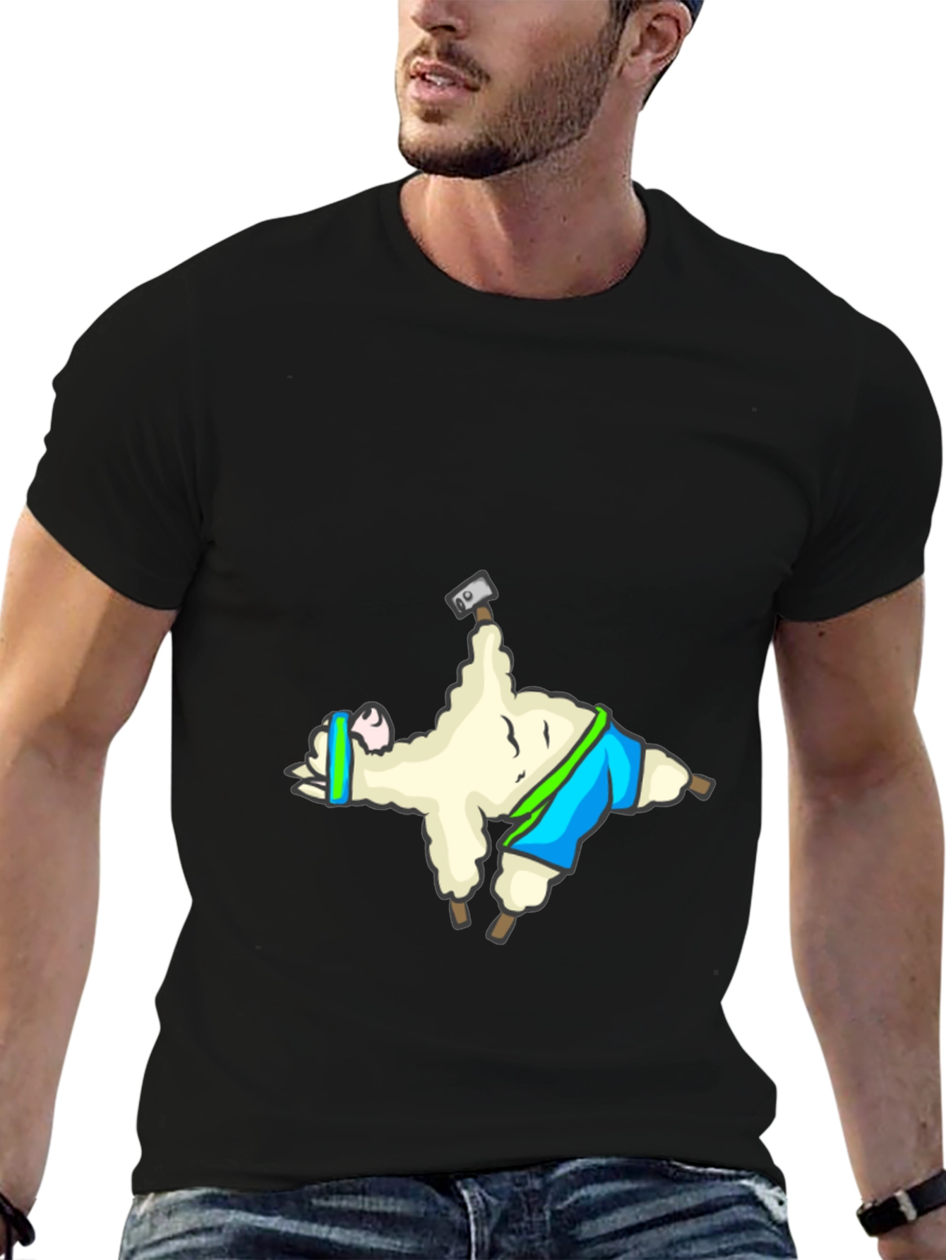 Llama Thor T-Shirt - Funny Graphic Tee
