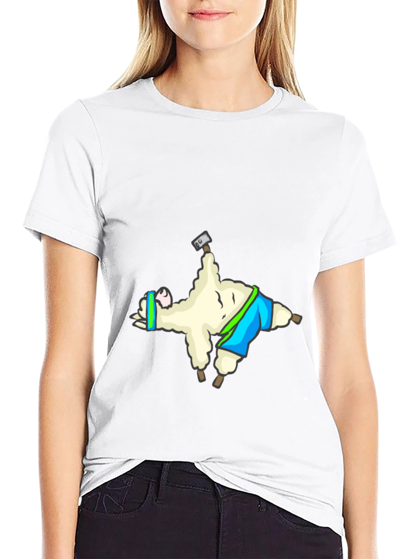 Llama Thor T-Shirt - Funny Graphic Tee