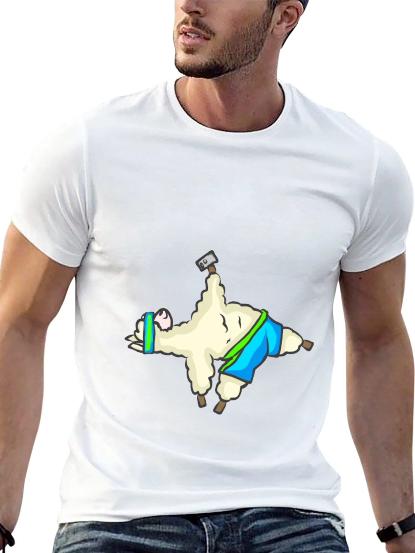 Llama Thor T-Shirt - Funny Graphic Tee