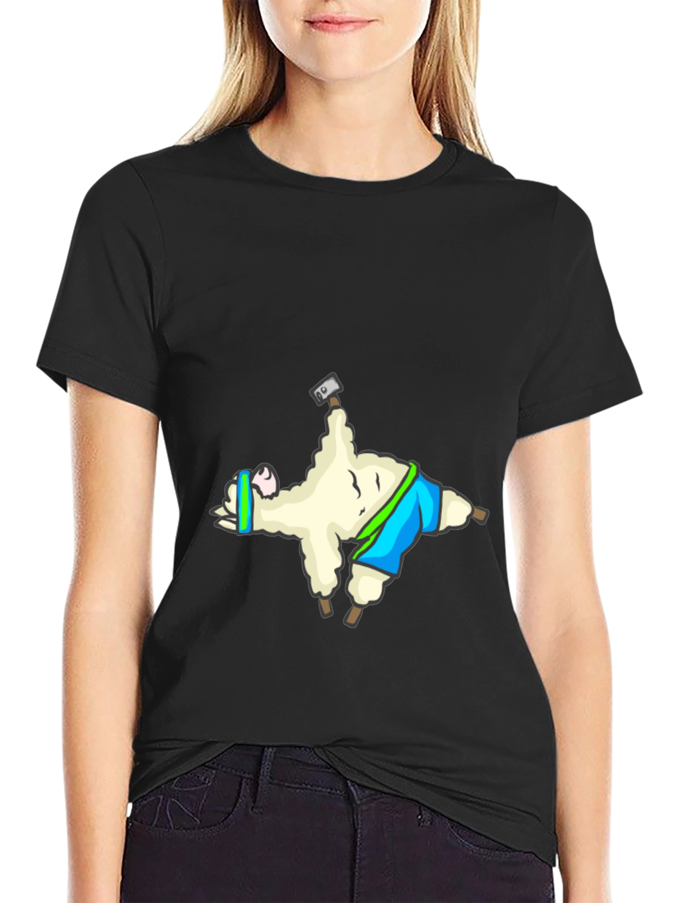 Llama Thor T-Shirt - Funny Graphic Tee