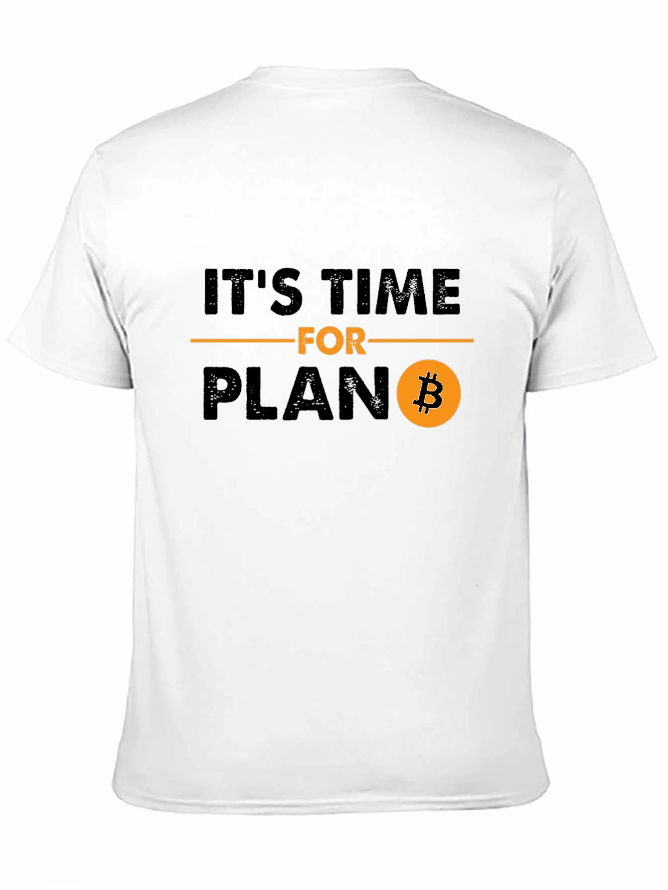 Bitcoin Plan B T-Shirt Crypto BTC Investor Tee