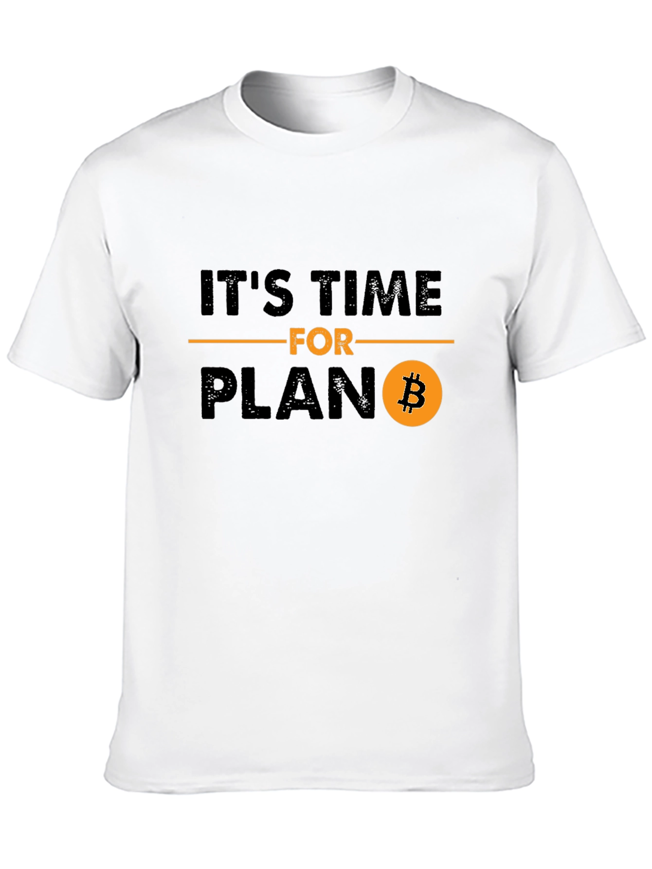 Bitcoin Plan B T-Shirt Crypto BTC Investor Tee