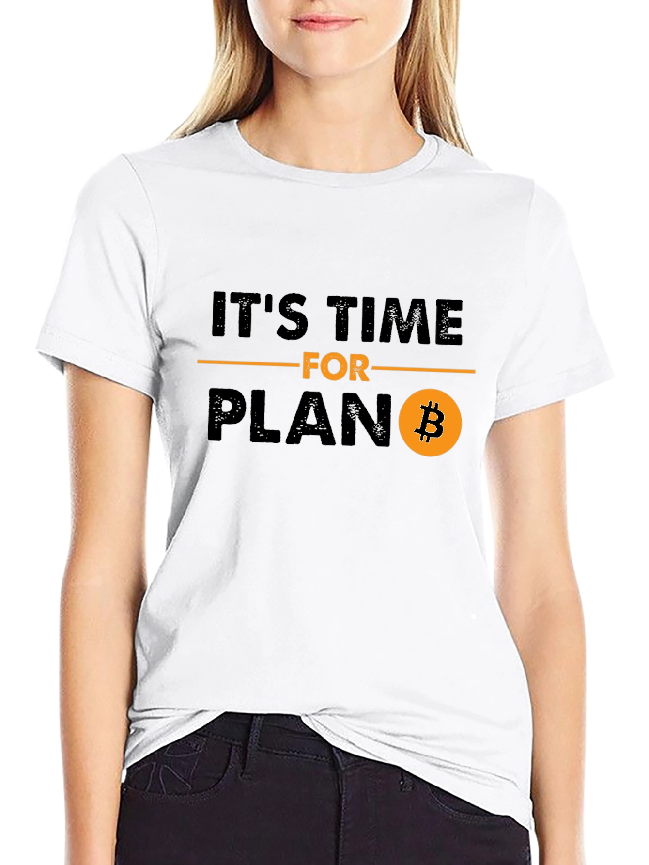 Bitcoin Plan B T-Shirt Crypto BTC Investor Tee