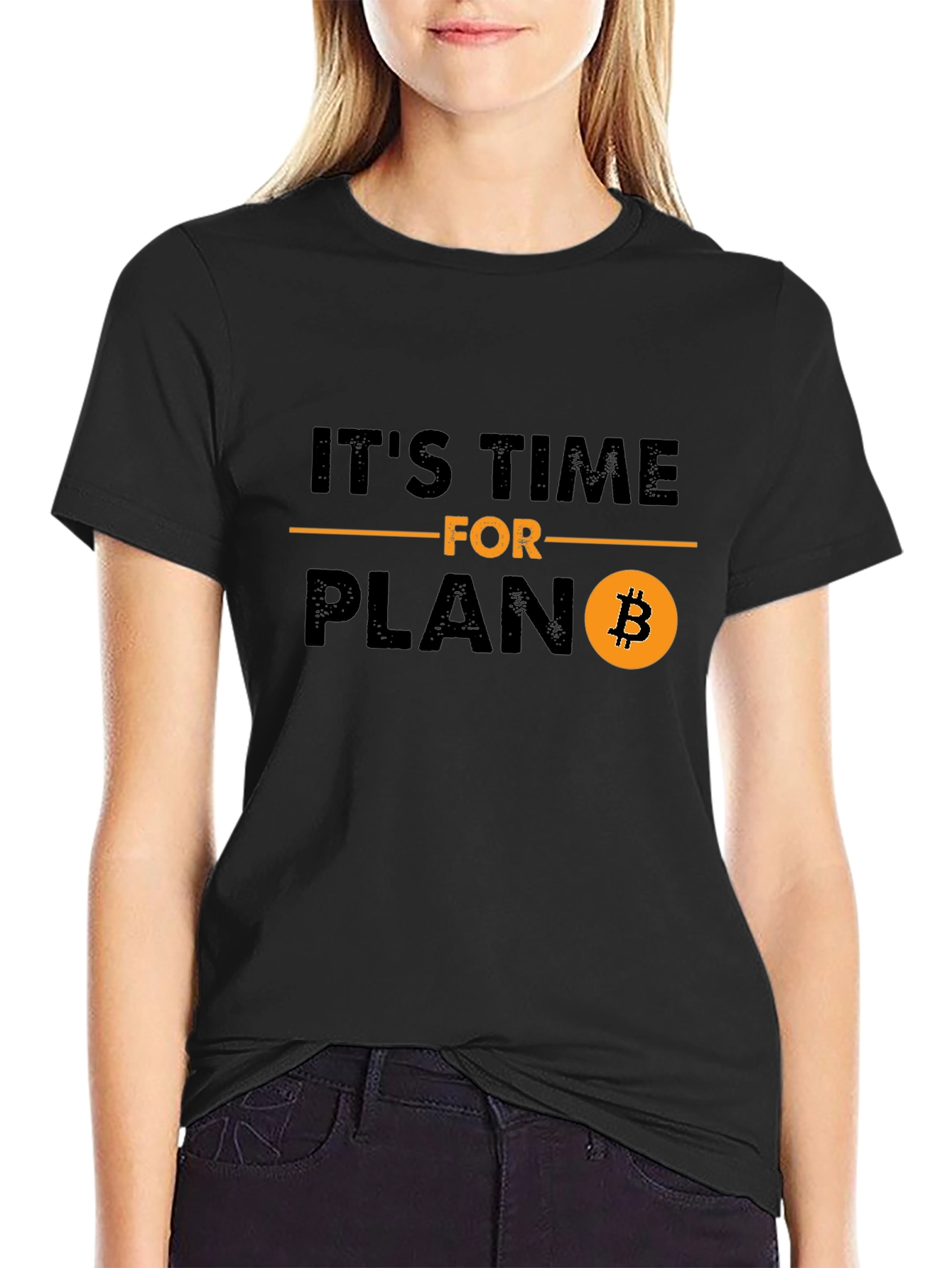 Bitcoin Plan B T-Shirt Crypto BTC Investor Tee