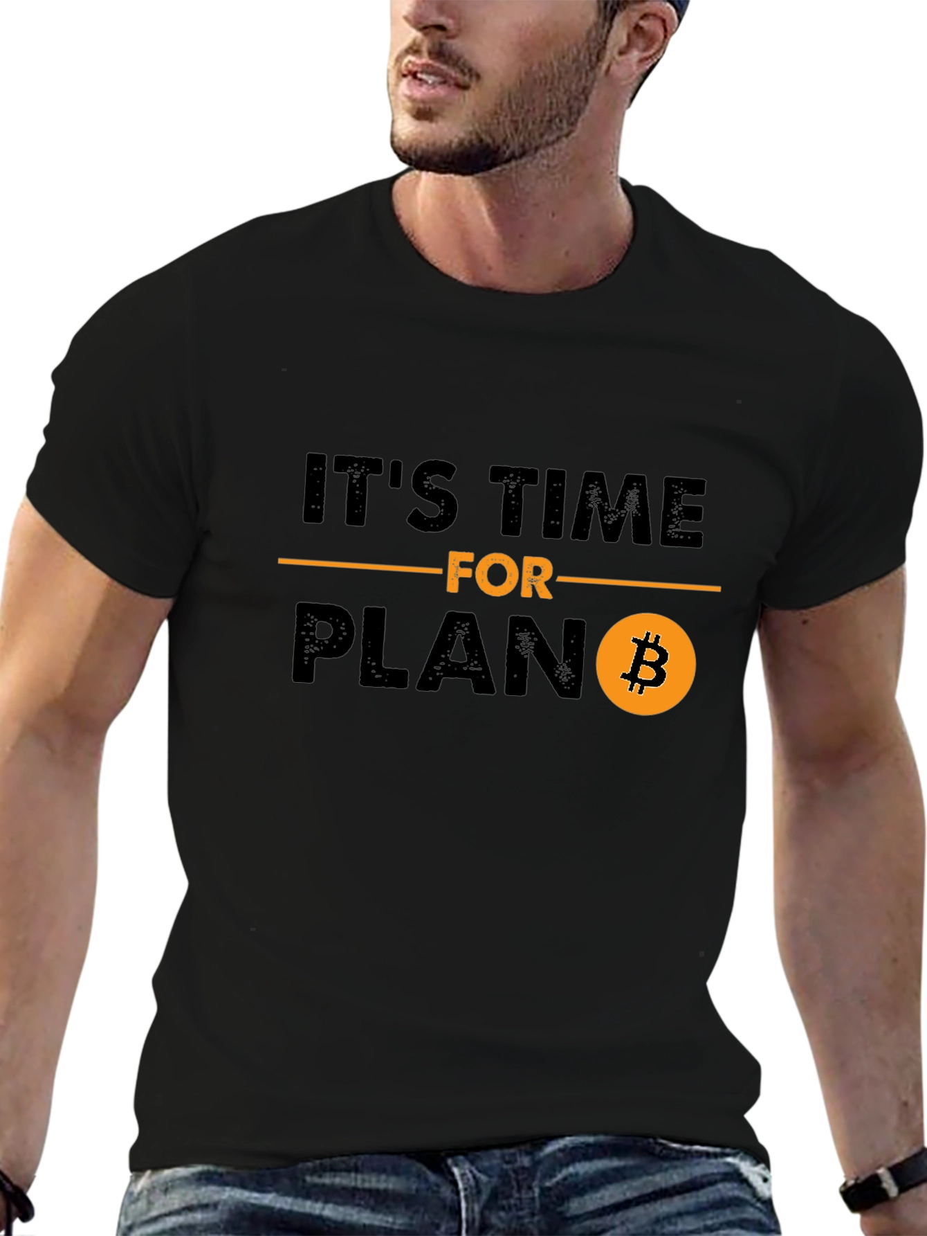 Bitcoin Plan B T-Shirt Crypto BTC Investor Tee
