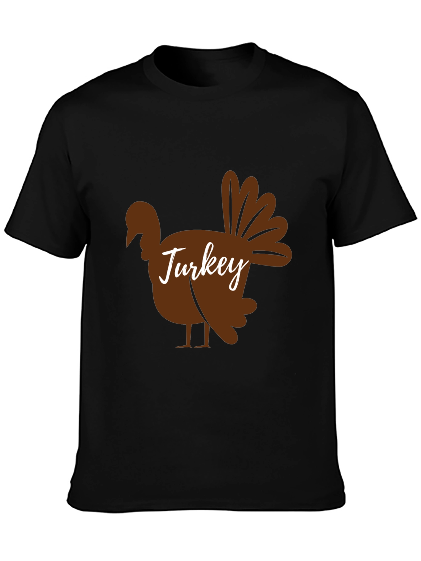 Thanksgiving Turkey Graphic T-Shirt