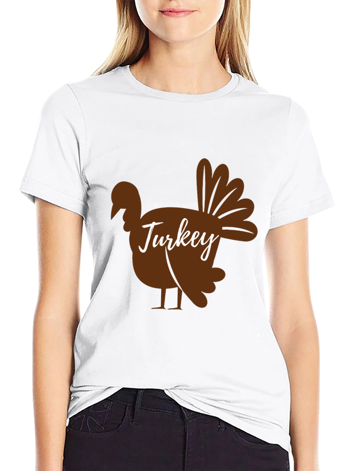 Thanksgiving Turkey Graphic T-Shirt