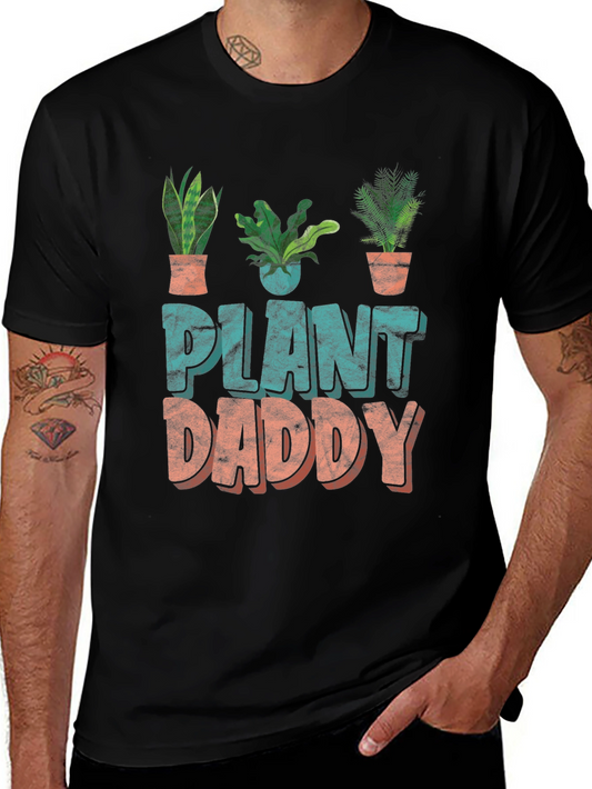 Plant Daddy Graphic T-Shirt - Black