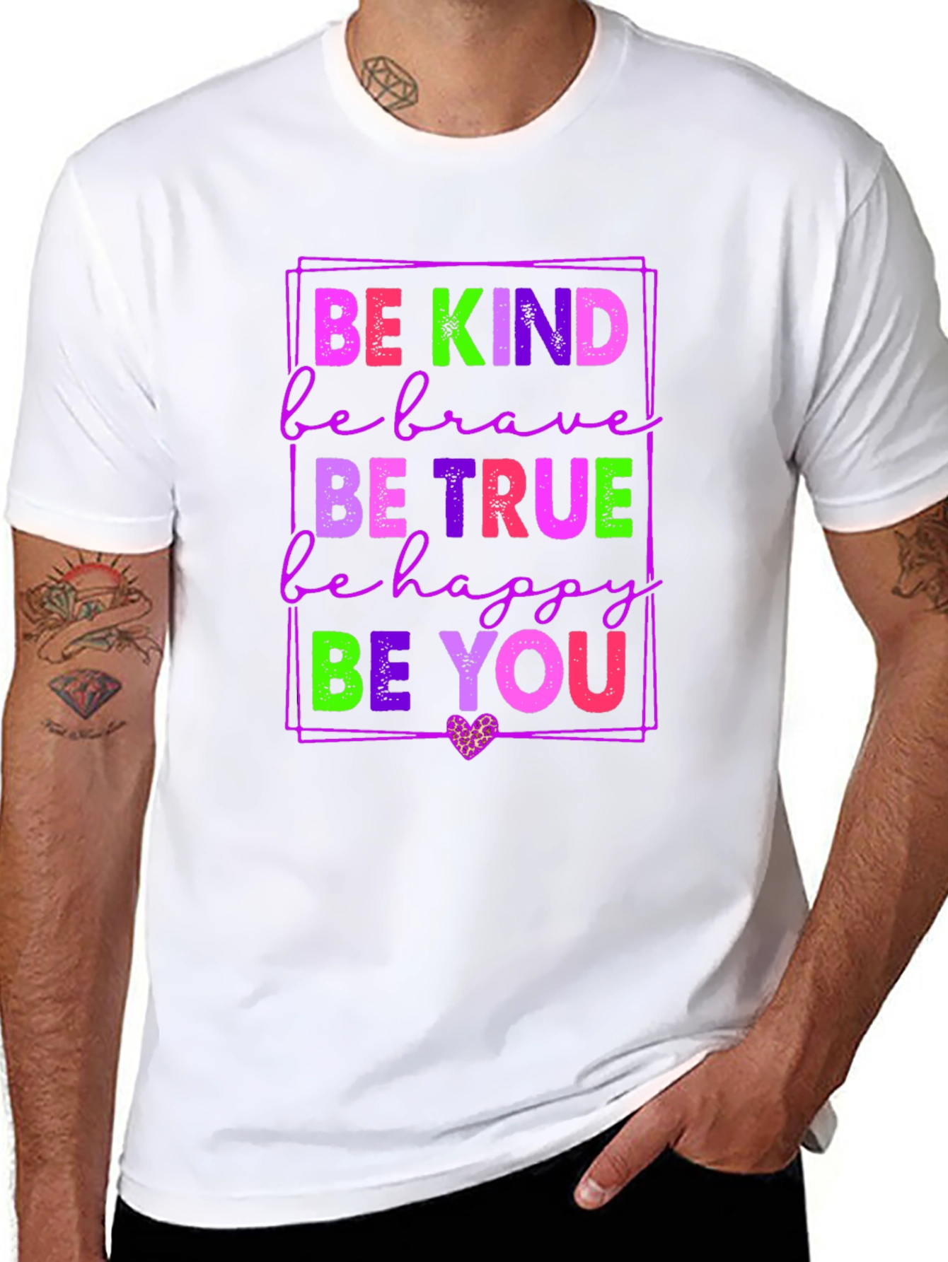 Be Kind Graphic T-Shirt - Trendy Positive Vibes