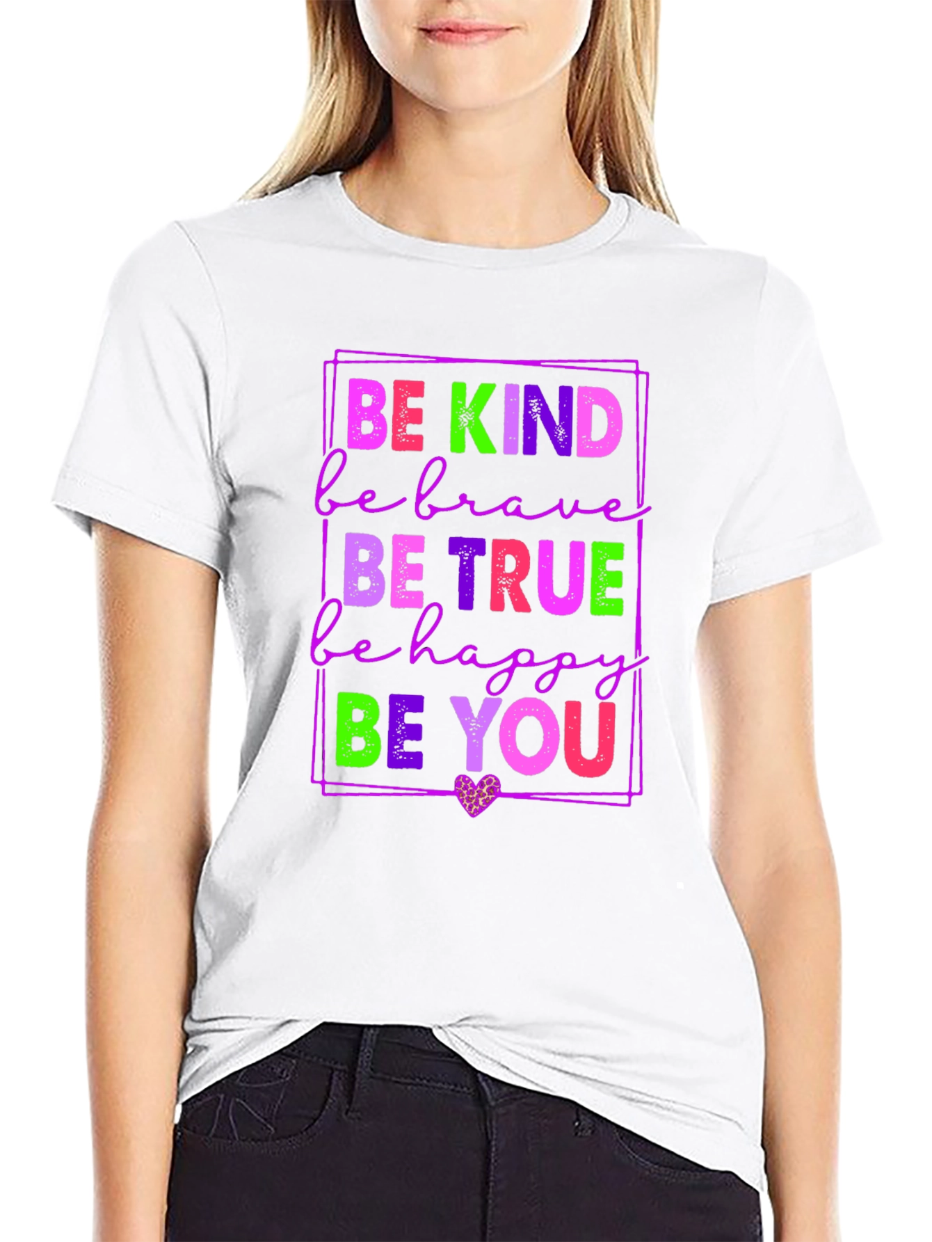Be Kind Graphic T-Shirt - Trendy Positive Vibes