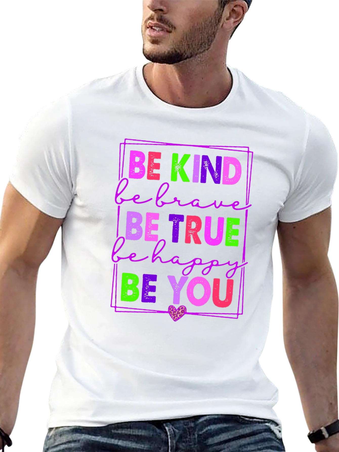 Be Kind Graphic T-Shirt - Trendy Positive Vibes