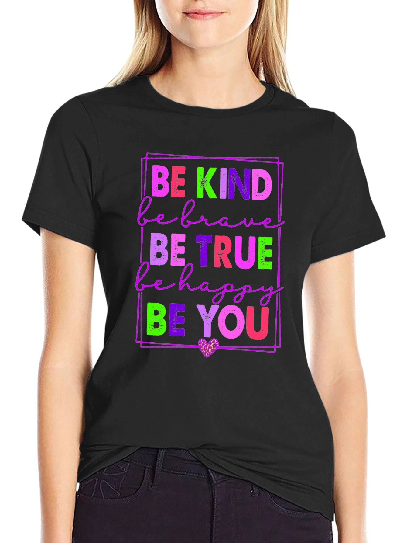 Be Kind Graphic T-Shirt - Trendy Positive Vibes