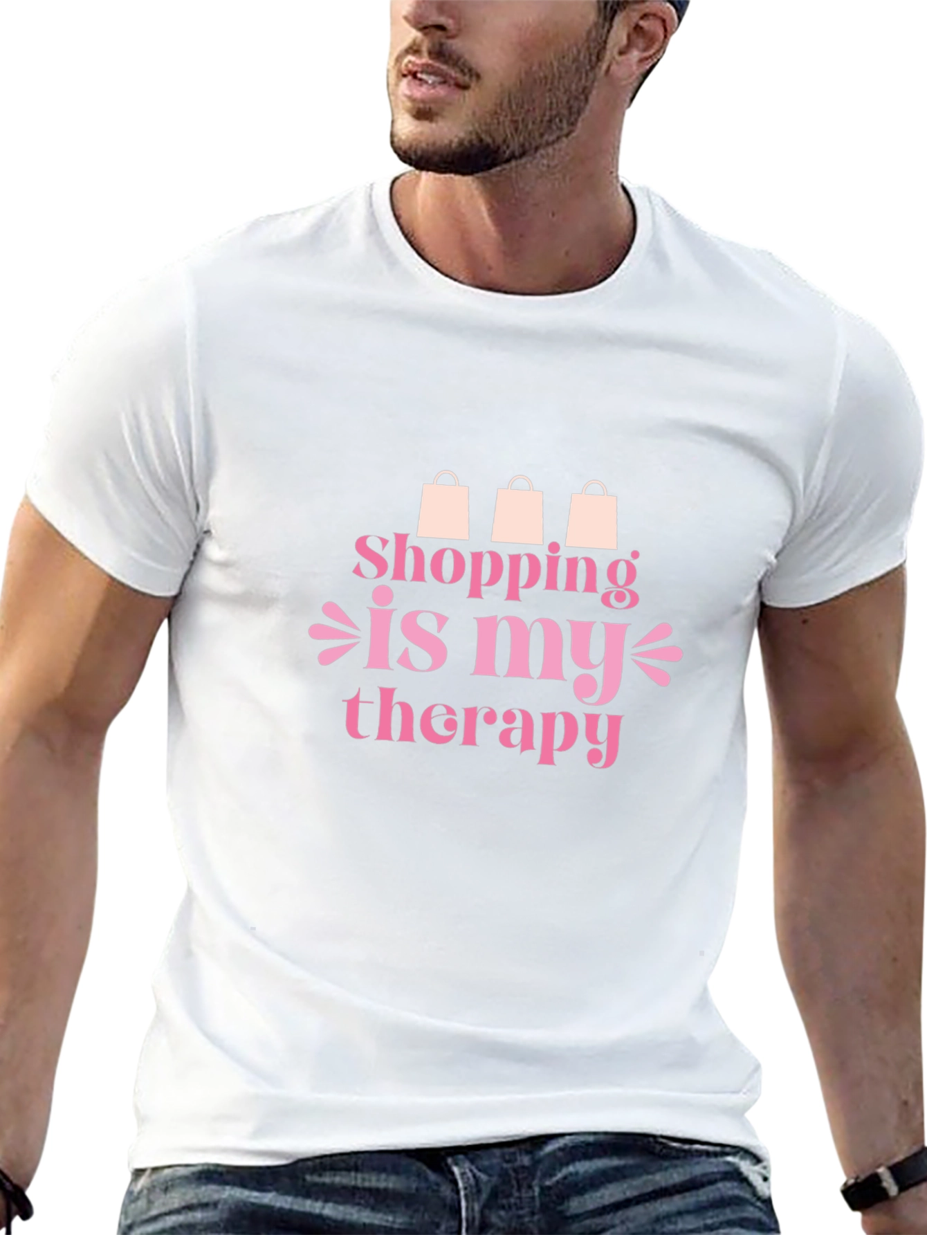 Shopping is my Therapy Graphic Tee