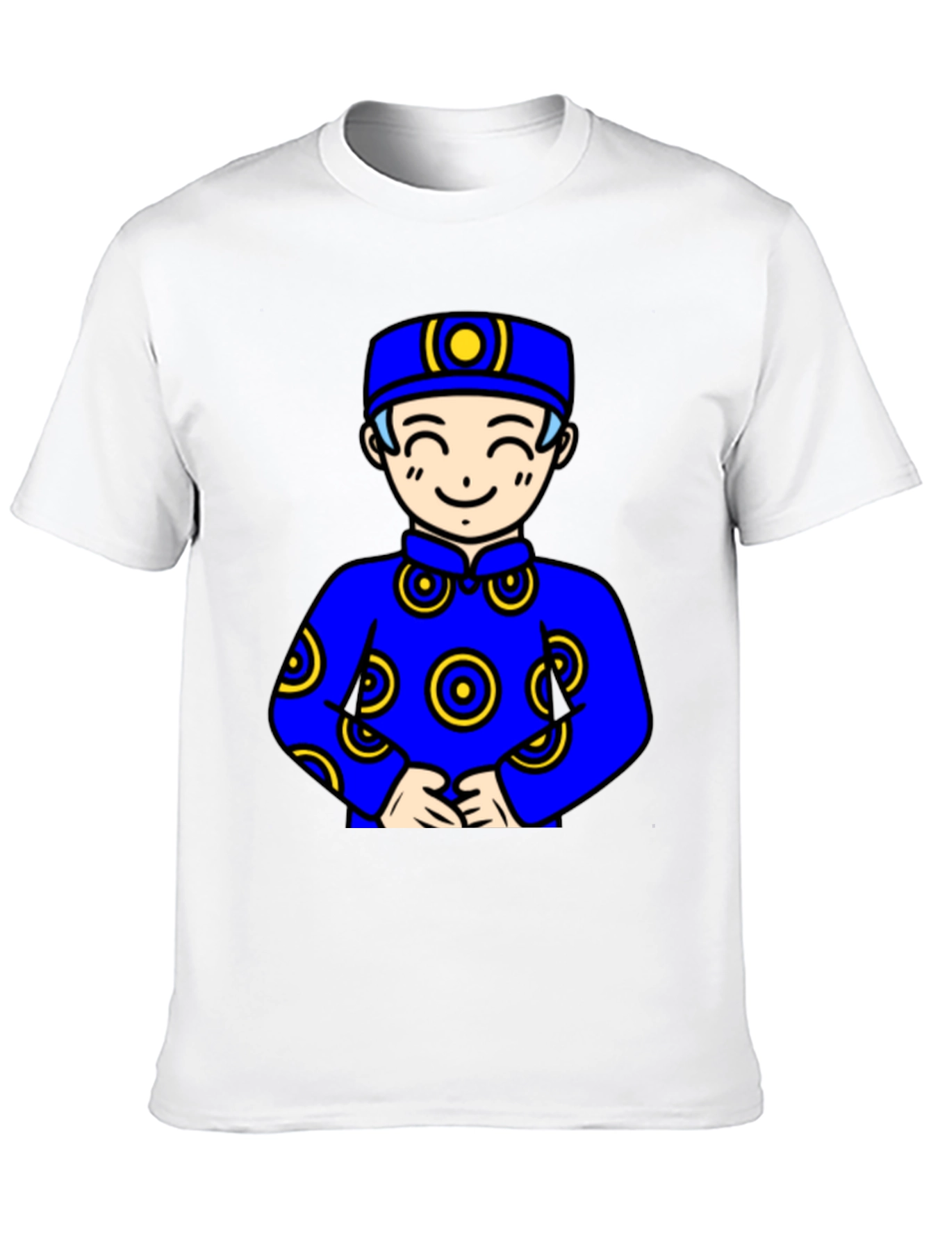 Cartoon Character Black T-Shirt