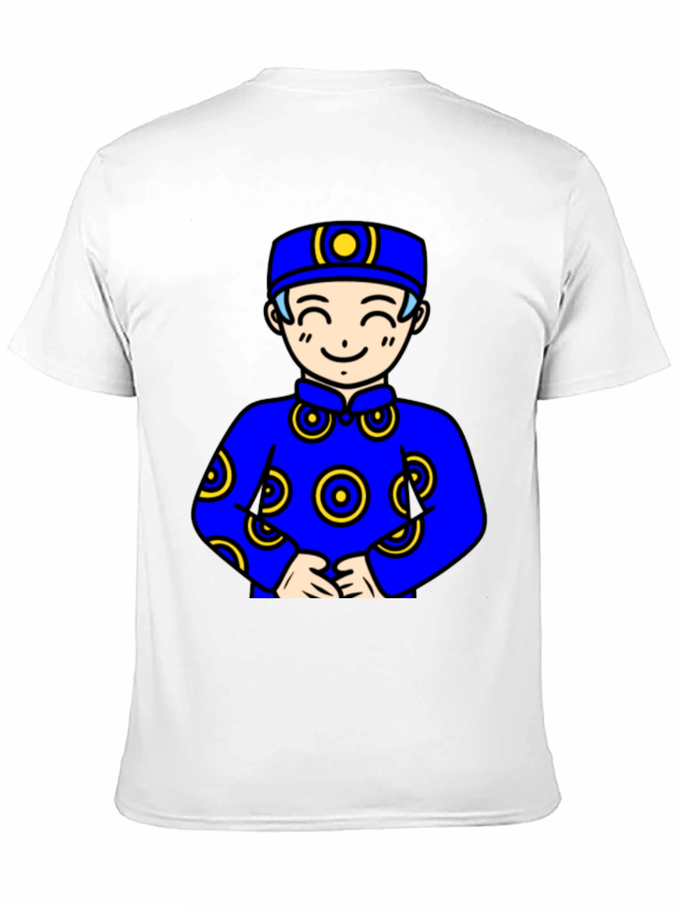 Cartoon Character Black T-Shirt