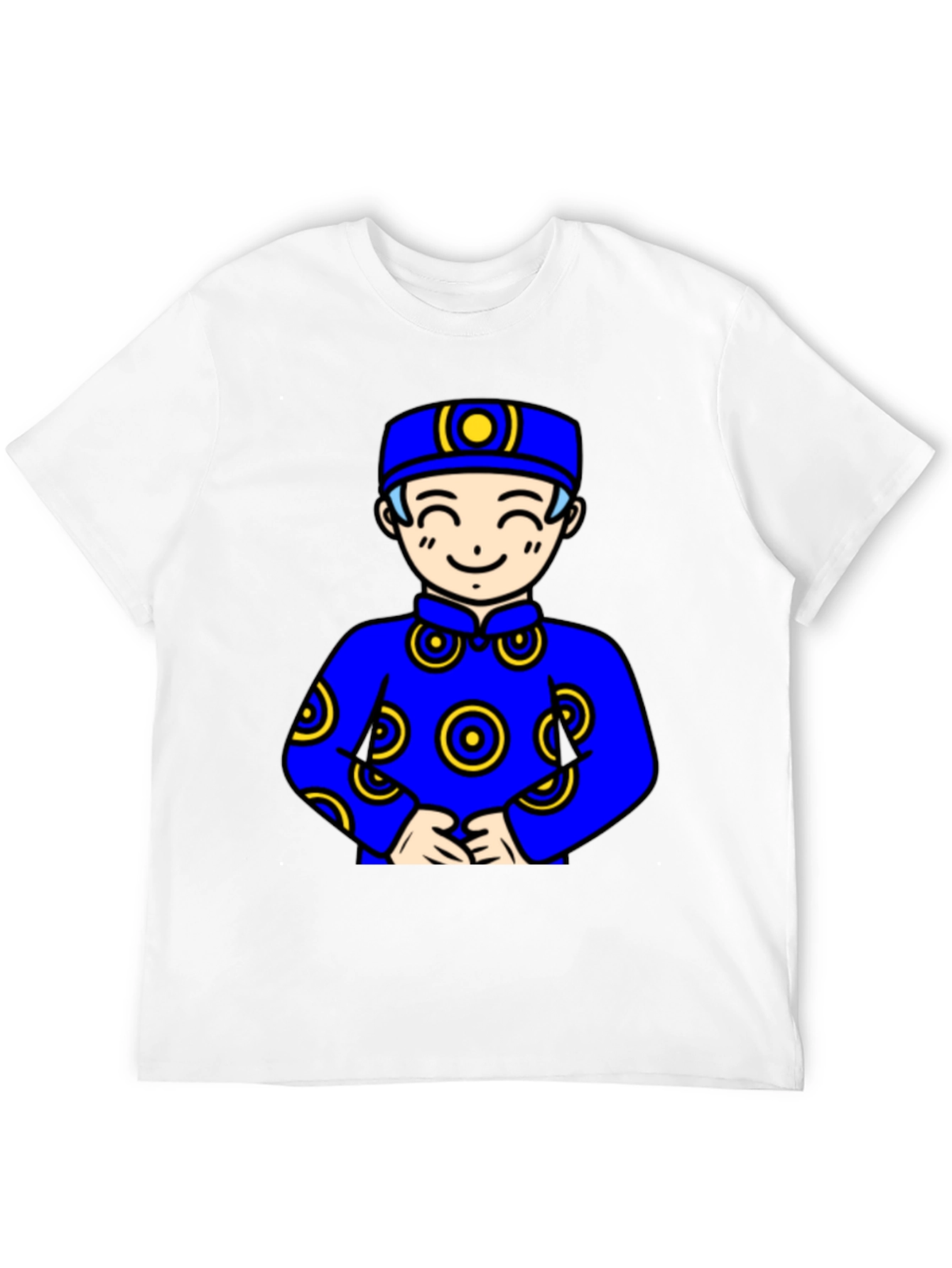 Cartoon Character Black T-Shirt