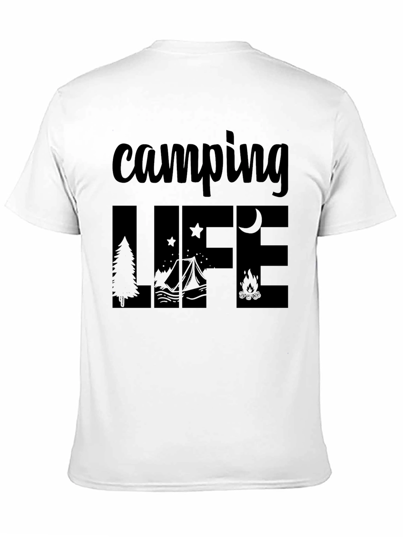 Camping Life Graphic T-Shirt - Adventure Tee