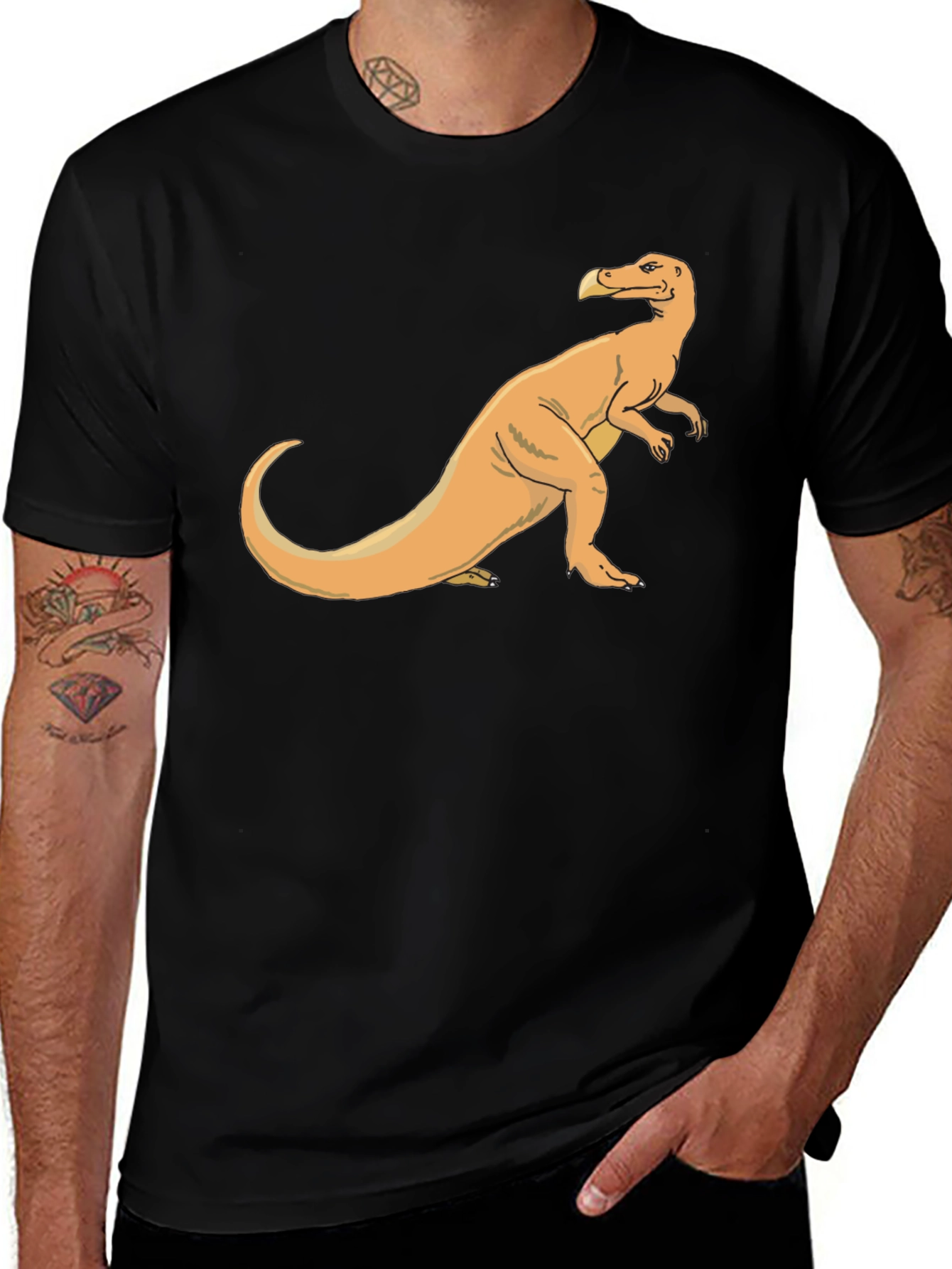 Dinosaur Graphic Tee - Funny Retro Design