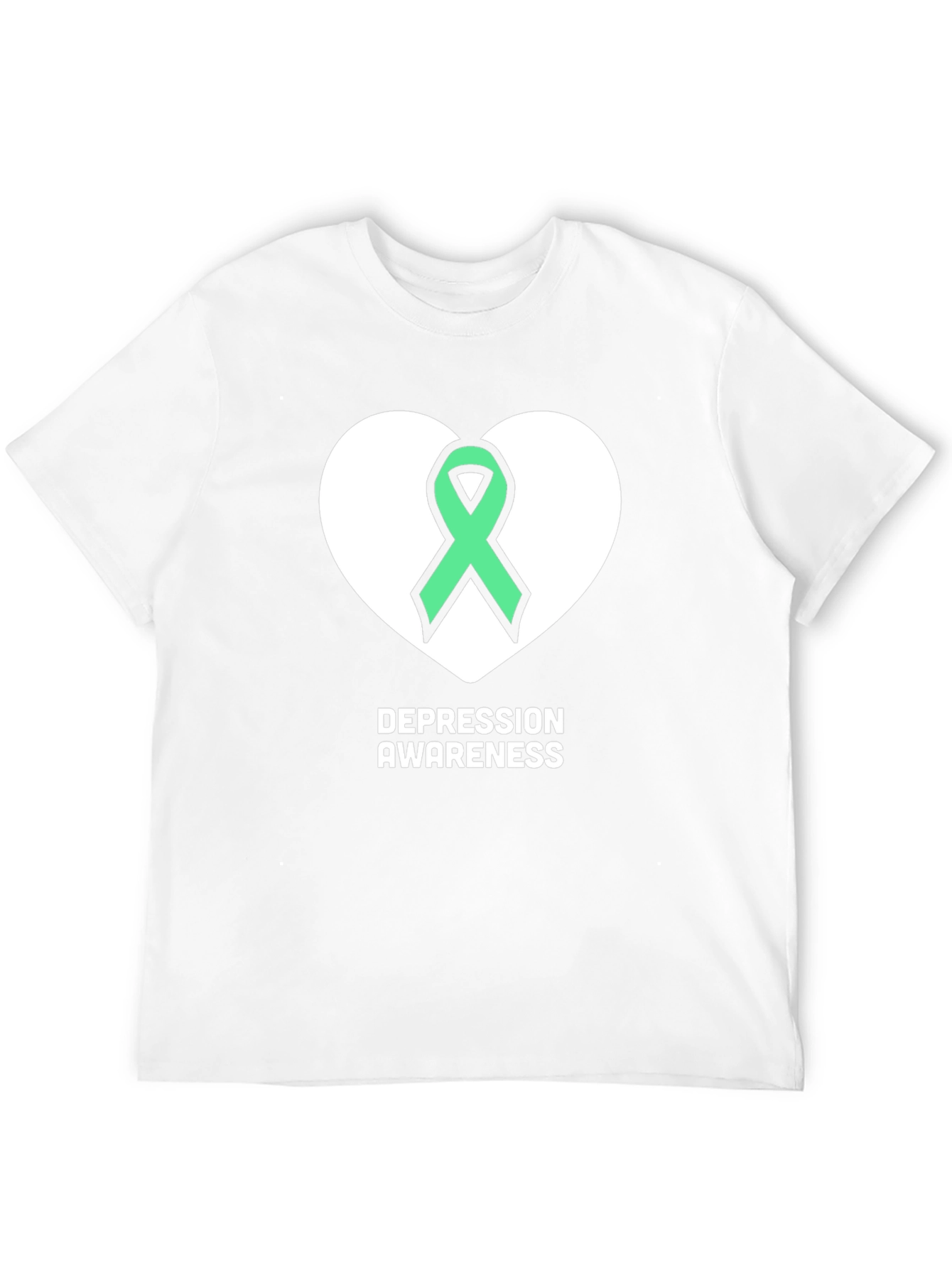 Depression Awareness Ribbon T-Shirt