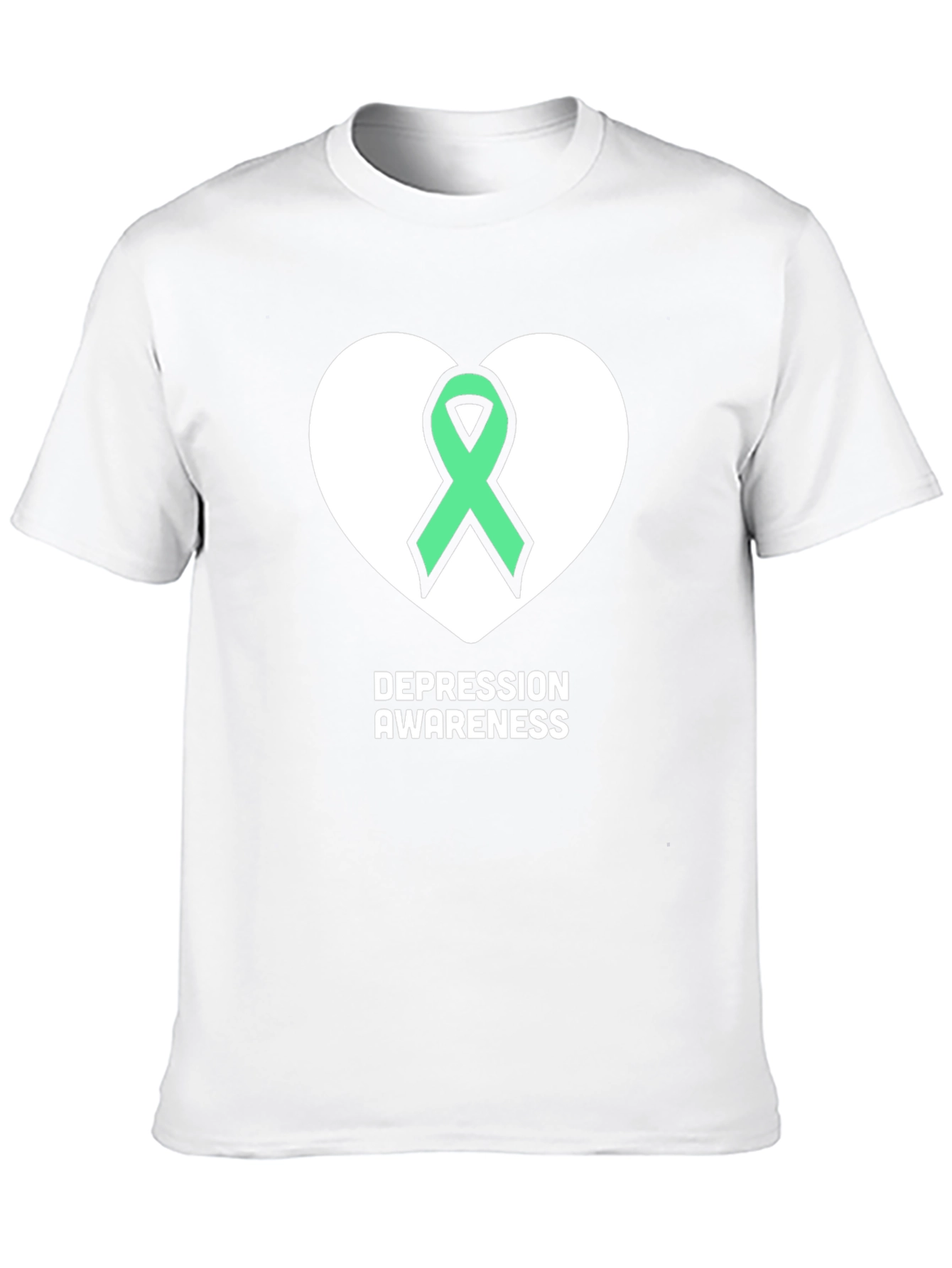 Depression Awareness Ribbon T-Shirt