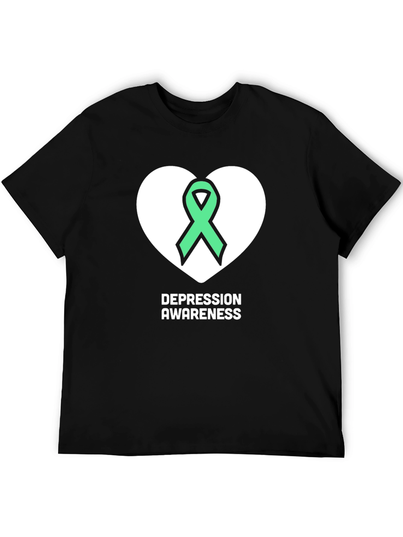 Depression Awareness Ribbon T-Shirt