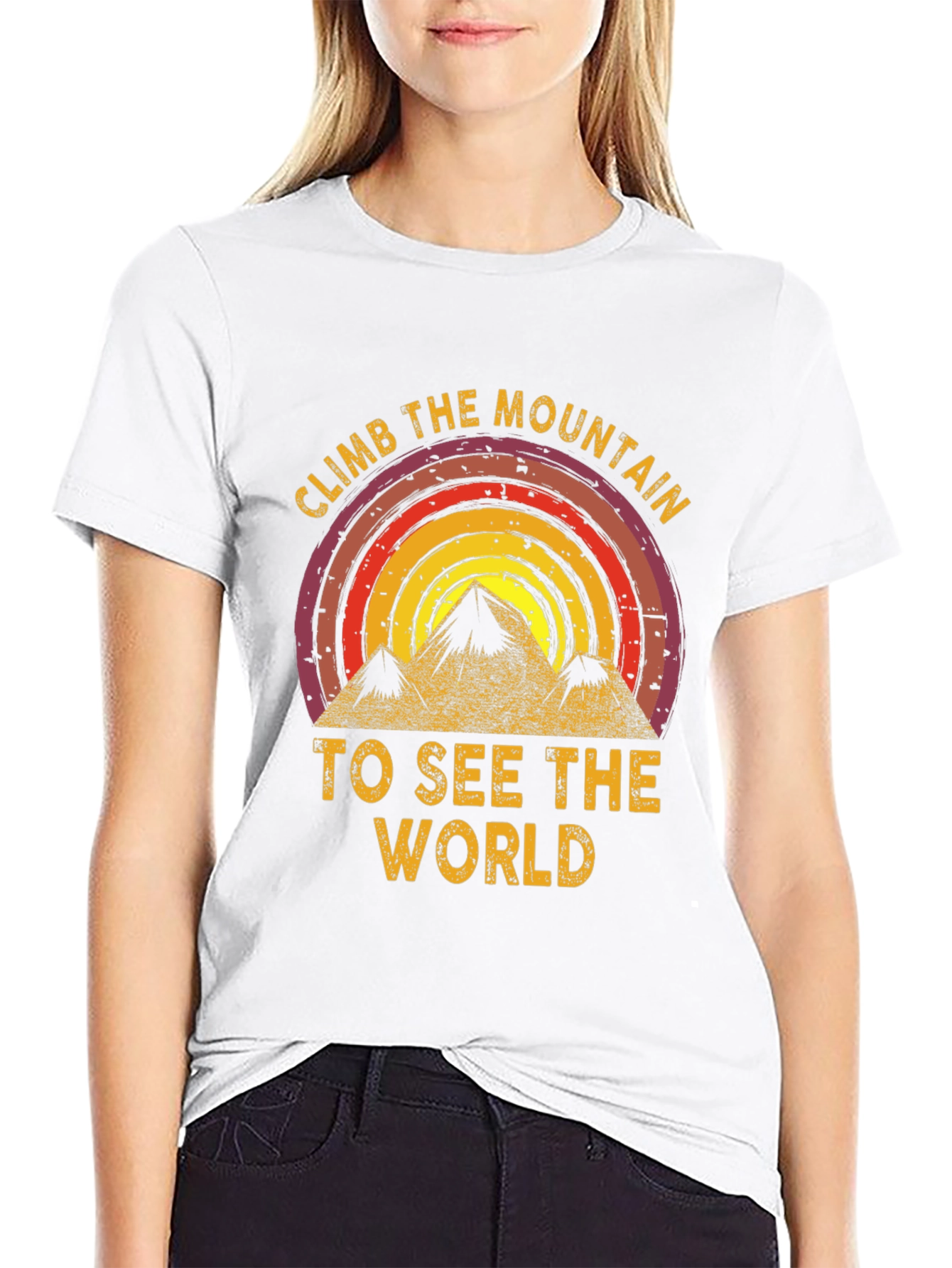 Climb the Mountain Graphic T-Shirt