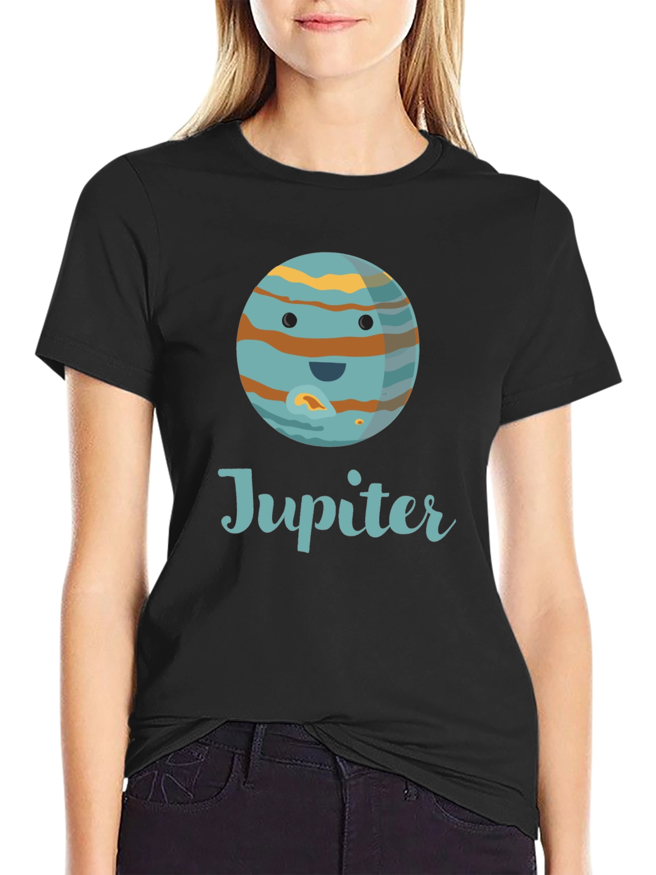 Jupiter Planet Graphic Tee - Space Lover T-Shirt