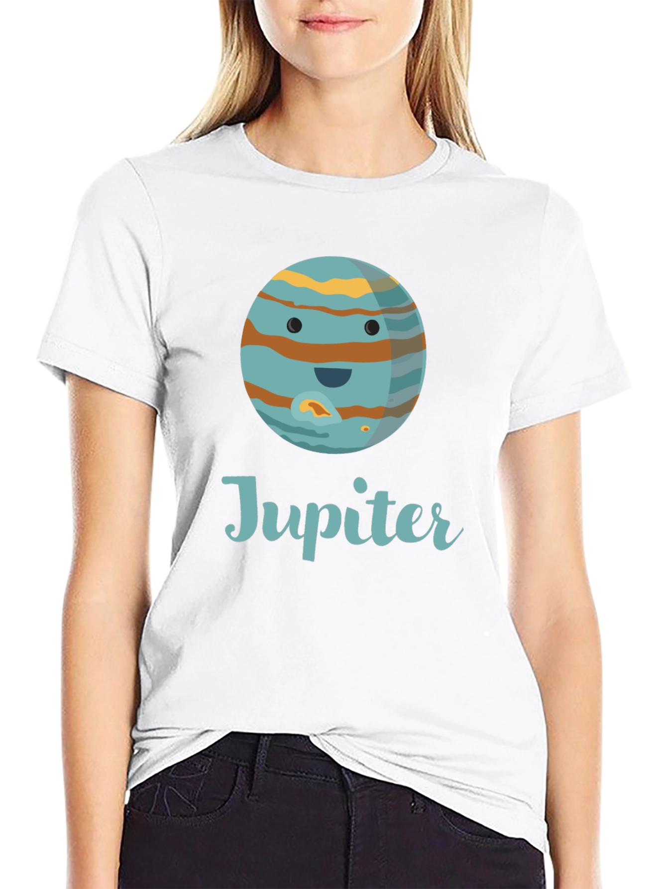 Jupiter Planet Graphic Tee - Space Lover T-Shirt
