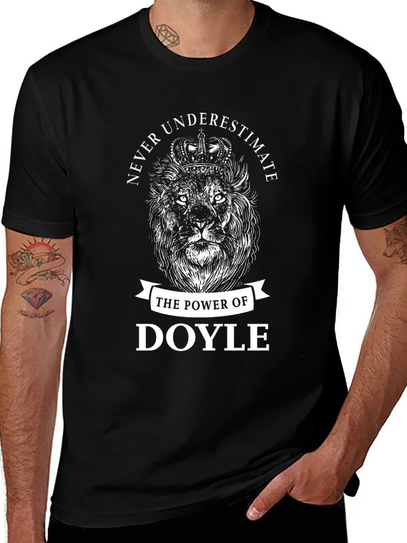 Doyle Lion Power T-Shirt - Never Underestimate