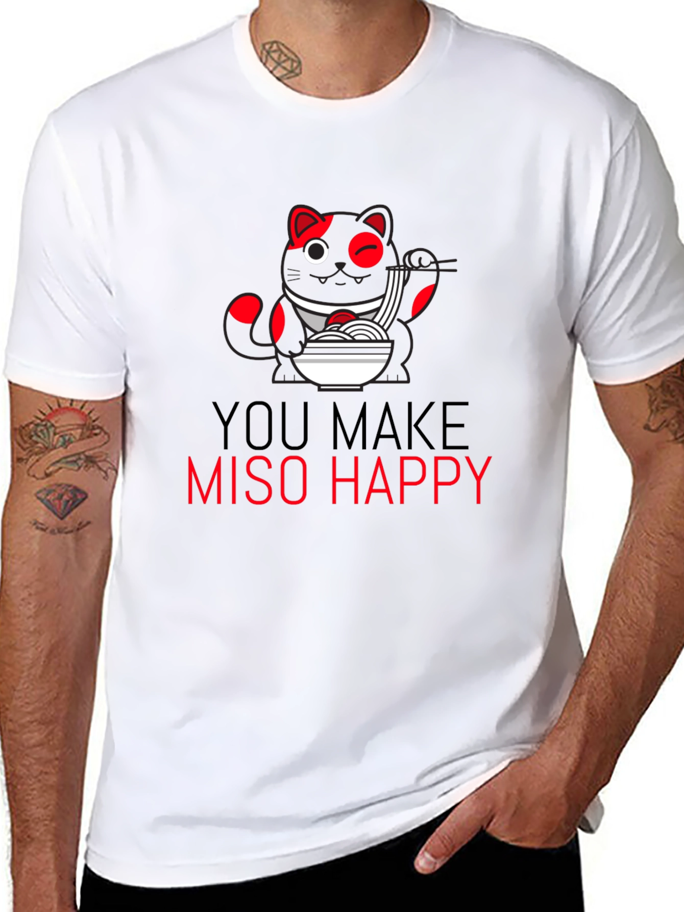 You Make Miso Happy Graphic T-Shirt