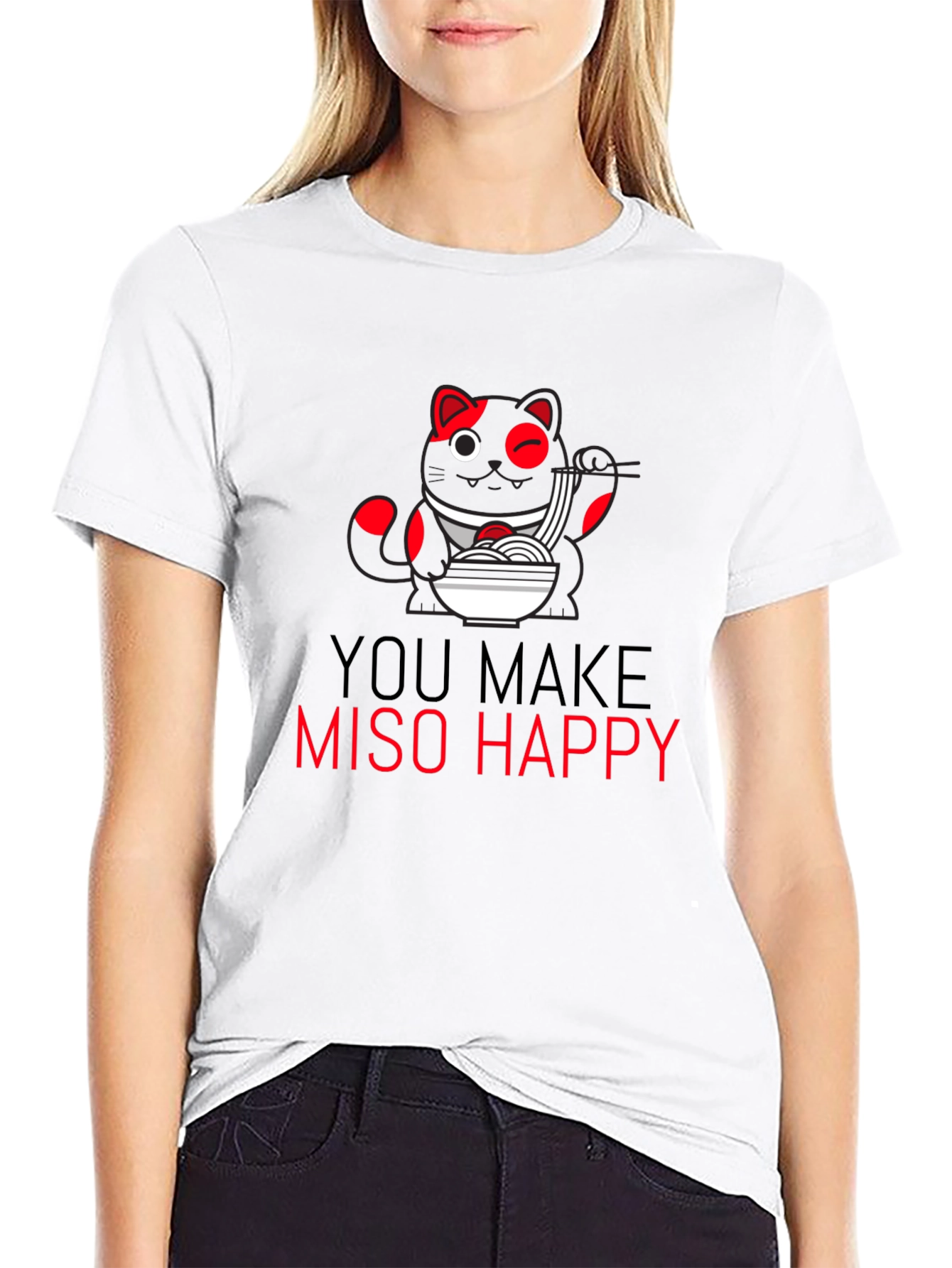 You Make Miso Happy Graphic T-Shirt
