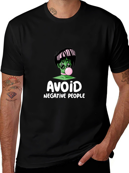 Avoid Negative People Graphic T-Shirt